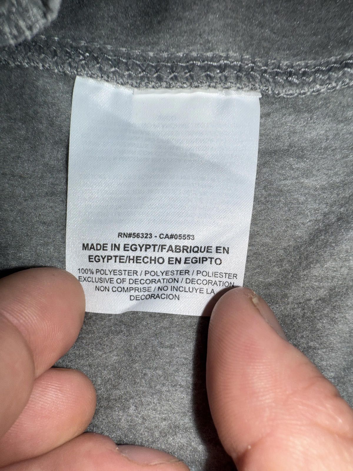 Nike Nike Men’s Practice Blank Grey Pull Over Hoodie Size US M / EU 48-50 / 2 - 7 Thumbnail
