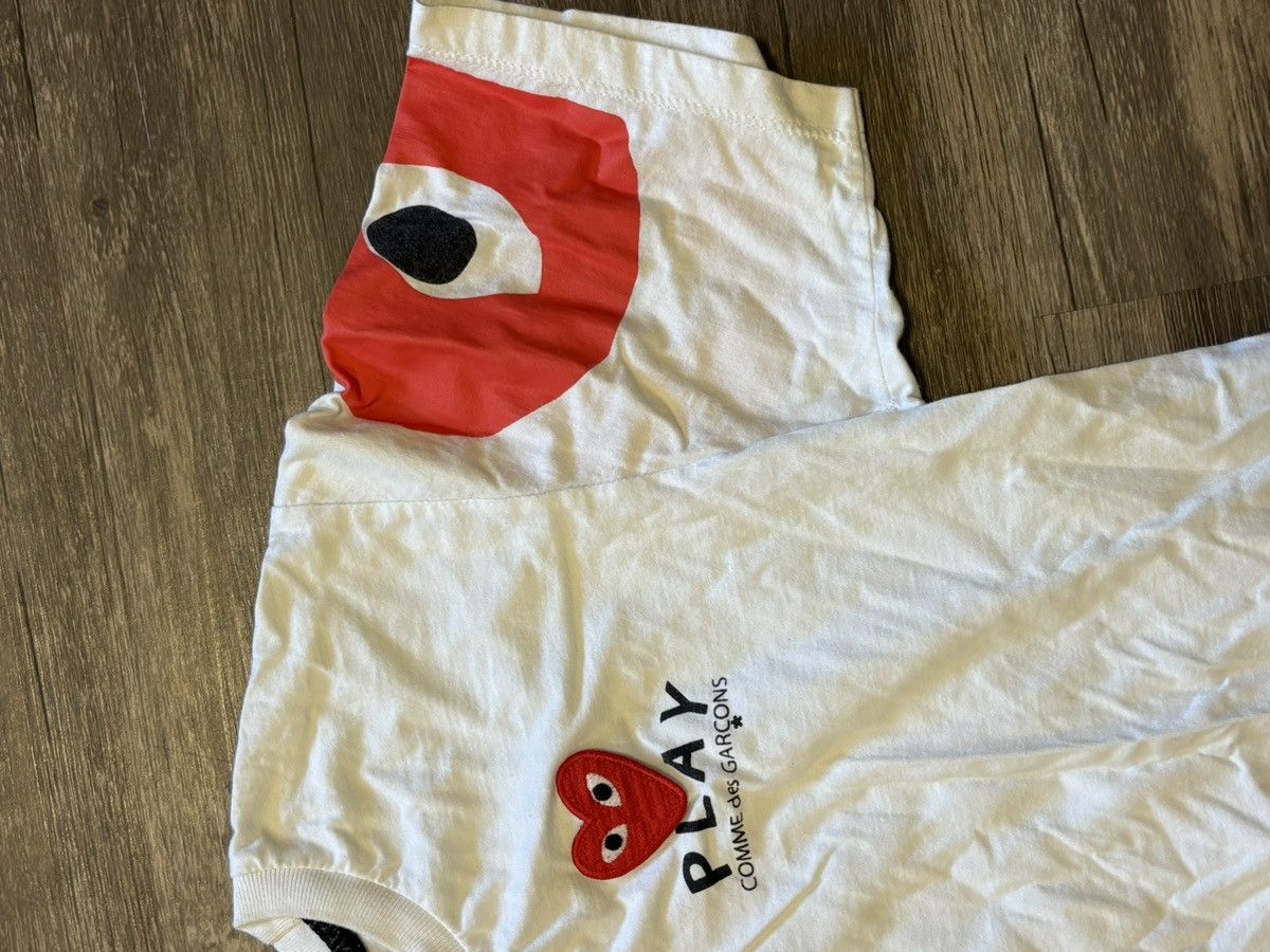 Comme des Garcons CDG white Tee Size US L / EU 52-54 / 3 - 2 Thumbnail