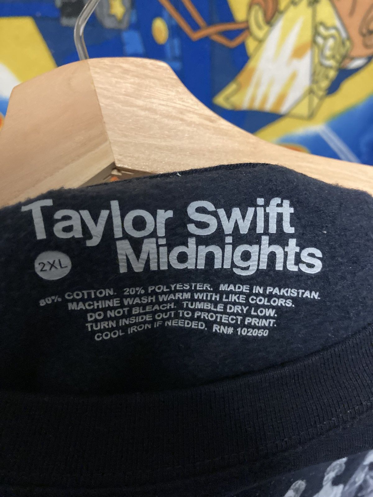 Band Tees Taylor Swift Midnights Crewneck 2Xl Size XXL / US 16-18 / IT 52-54 - 3 Thumbnail