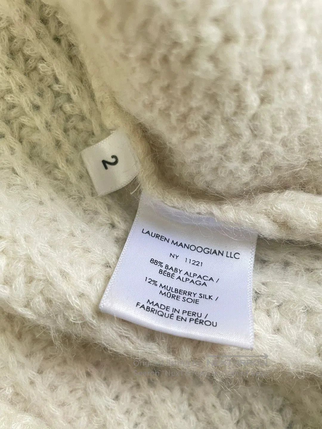 Lauren Manoogian Lauren Manoogian Alpaca Sweater. Size M / US 6-8 / IT 42-44 - 2 Thumbnail