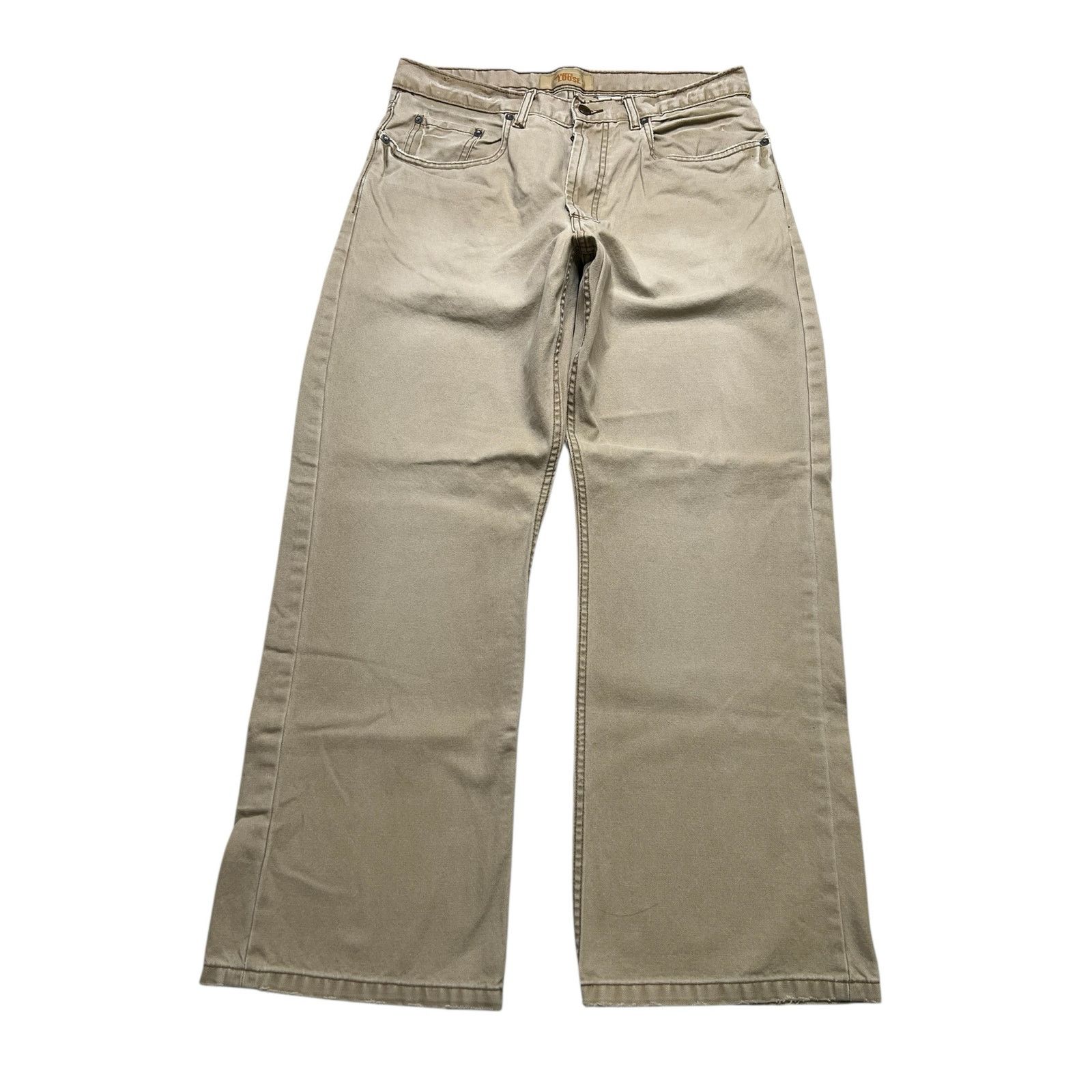 Old Navy Vintage 90svOld Navy Always Loose Jeans 34x30 Tan Baggy Size US 34 / EU 50 - 1 Thumbnail