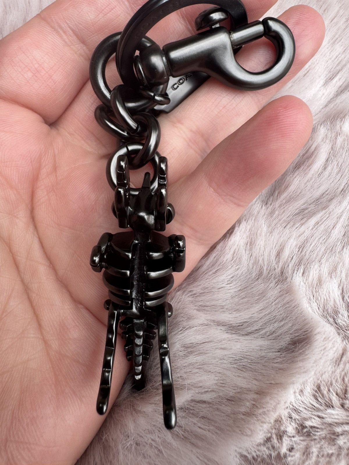 Coach Coach Metal Small Rexy T-Rex Skeleton Puzzle Charm Keychain Size ONE SIZE - 6 Thumbnail