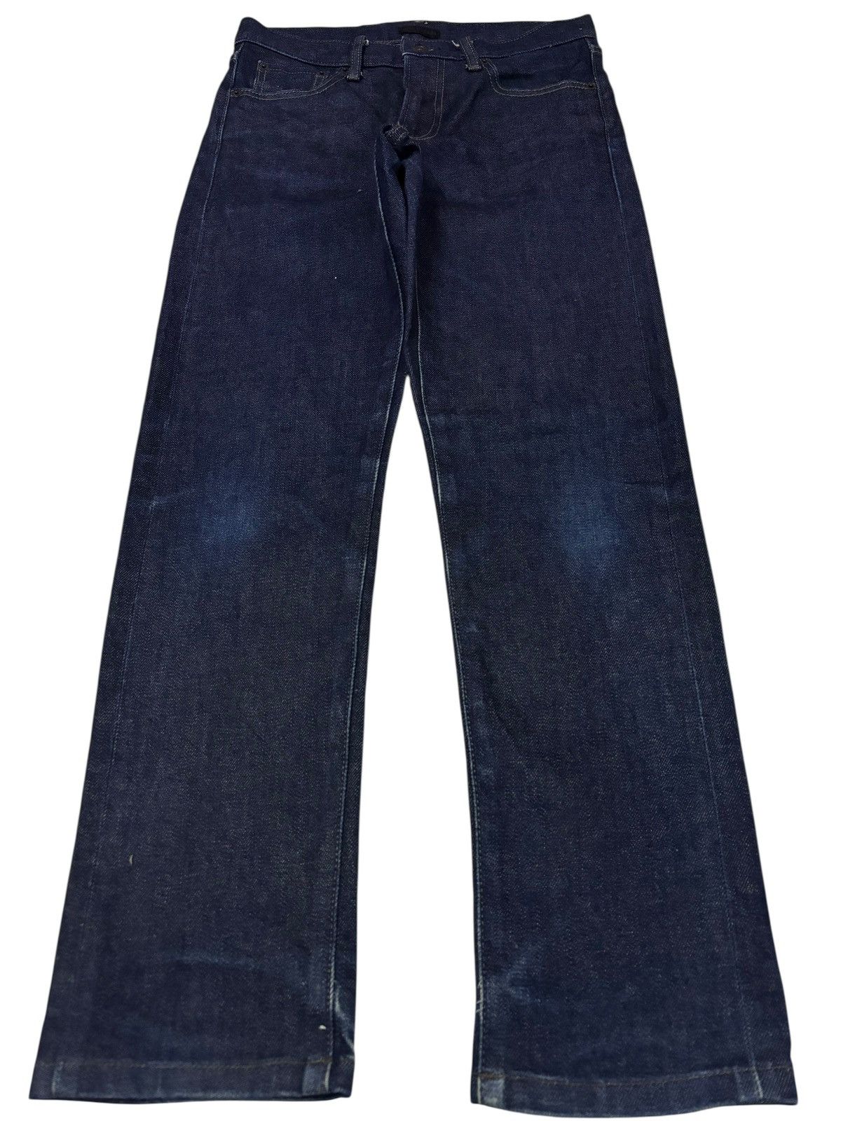 Japanese Brand Vtg Kaihara Denim Uniqlo Selvedge Jeans Size US 29 - 2 Thumbnail