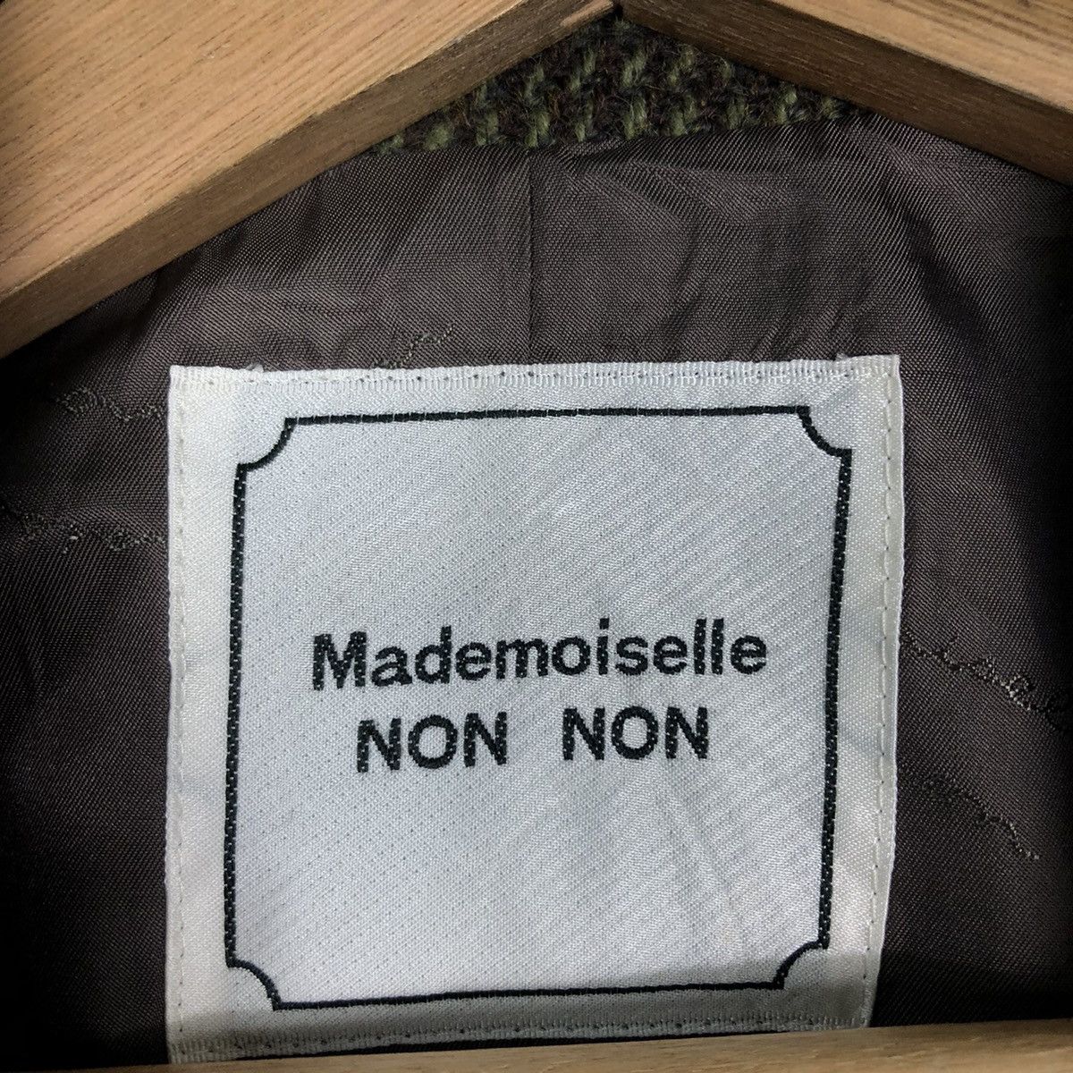 Issey Miyake 🔥Herringbone Wool Work Jacket Modemoiselle Non Non Japan Size M / US 6-8 / IT 42-44 - 12 Thumbnail