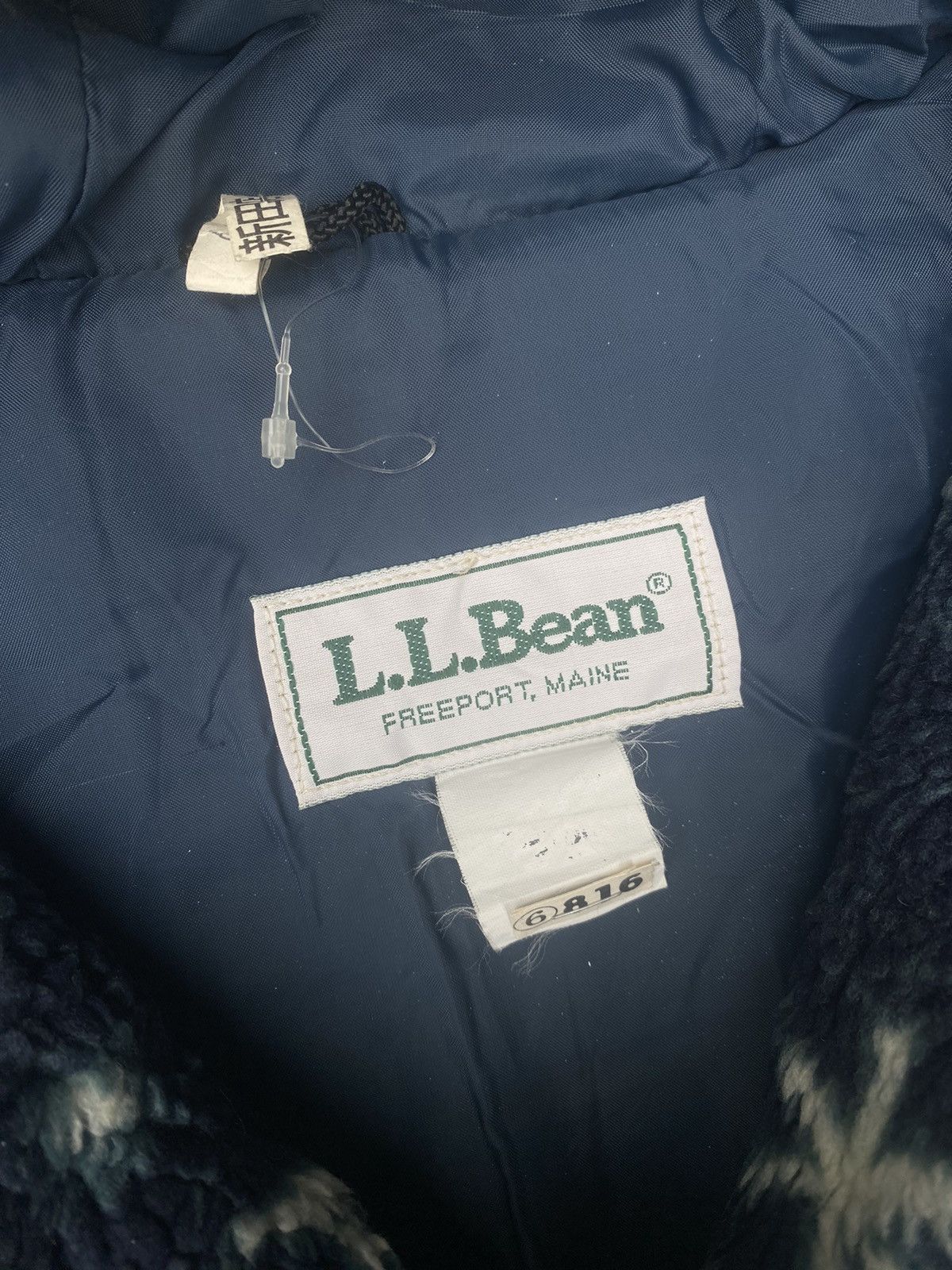 L.L. Bean × Vintage AW Vintage L.L Bean Freeport. Maine Printed Fleece Size US L / EU 52-54 / 3 - 8 Thumbnail