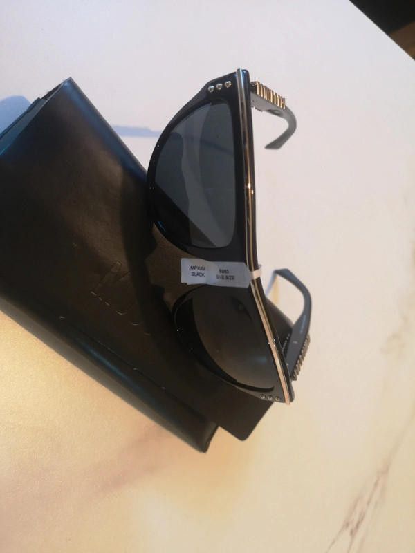 Moschino Moschino women black sunglasses Size ONE SIZE - 3 Thumbnail