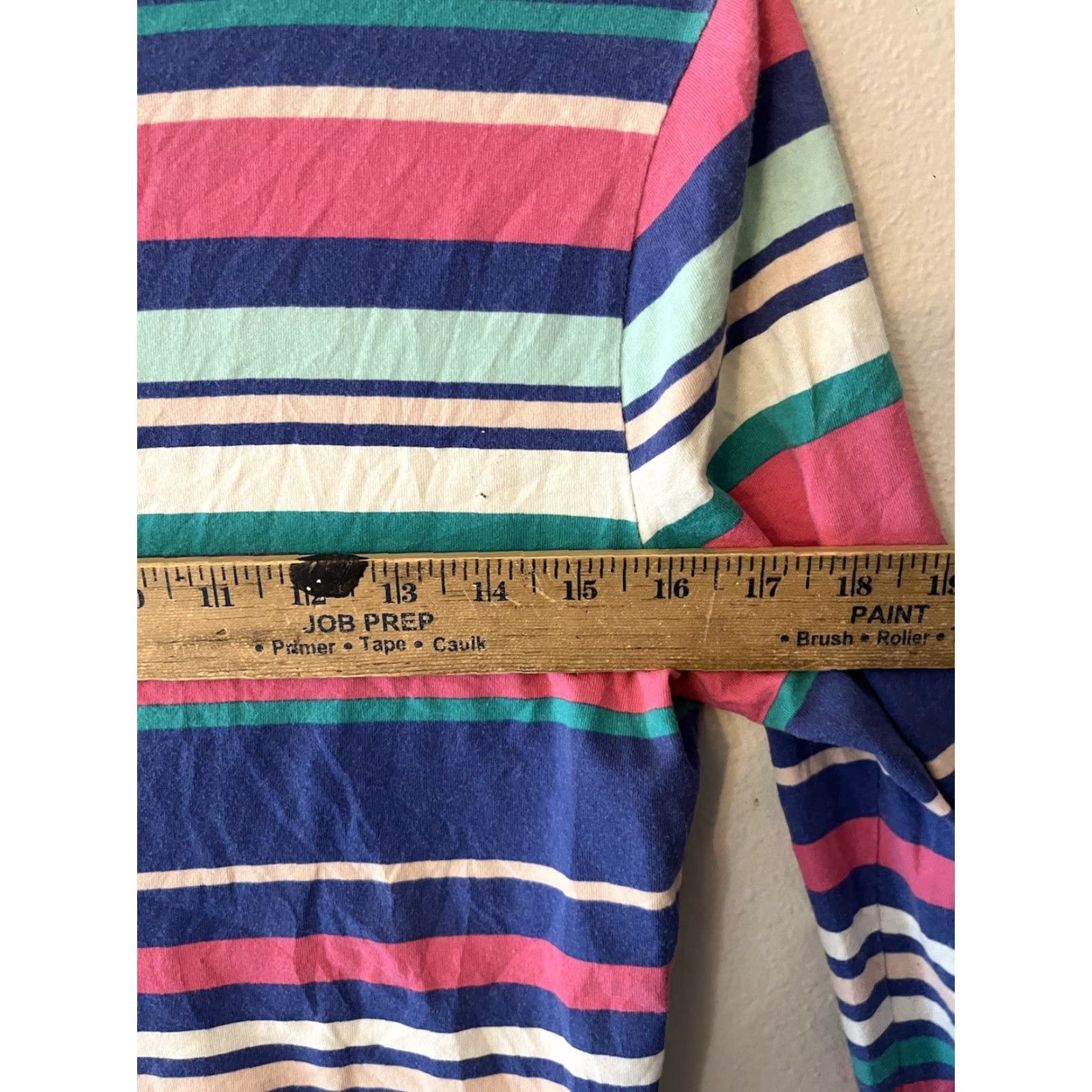 Talbots Talbots Blouse Shes Womens Multicolor Striped V-Neck Long Sleeve Size PS Shipped Daily Size S / US 4 / IT 40 - 5 Thumbnail