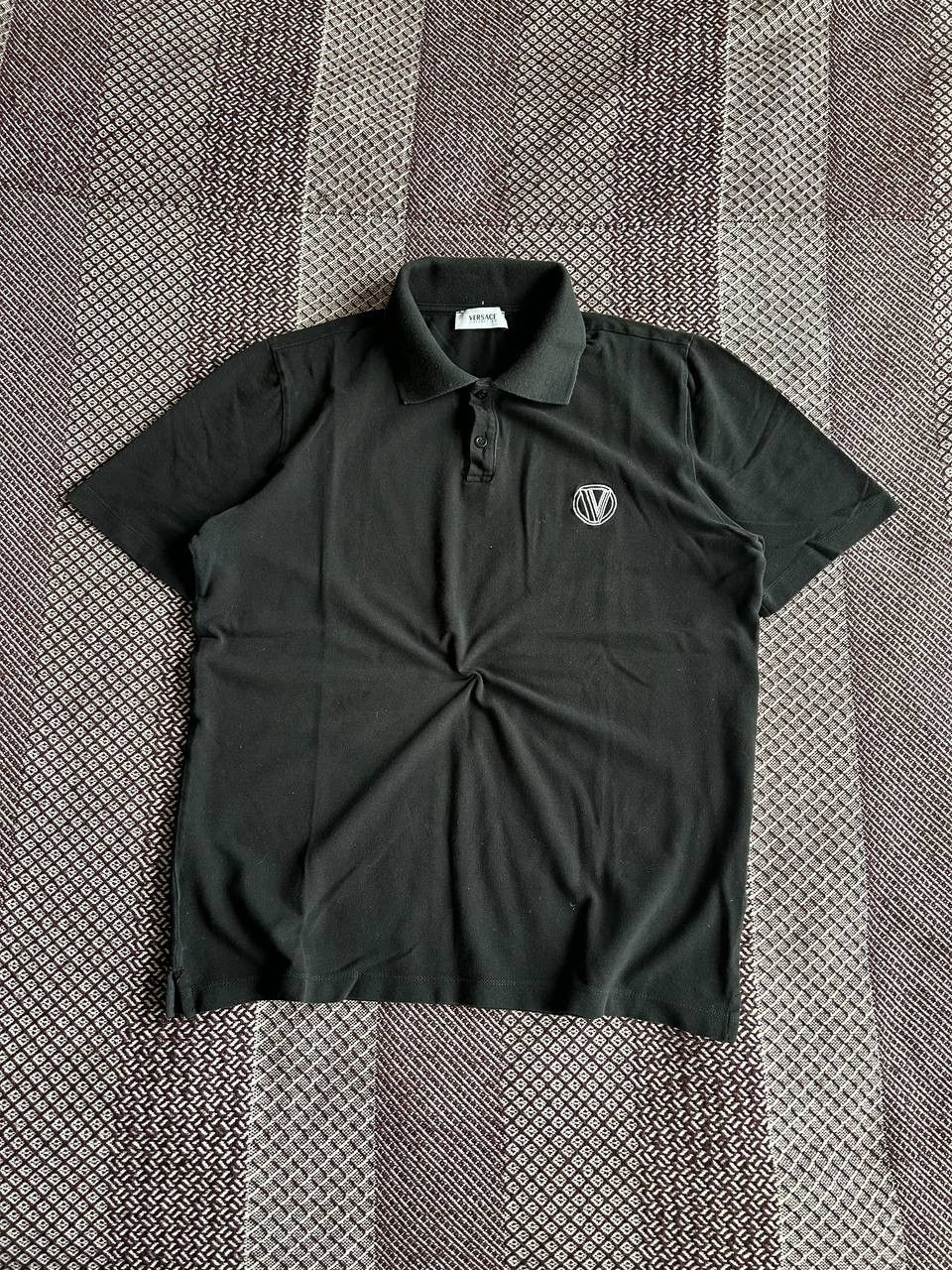 Versace Versace Collection Small Logo Solid Style Polo Shirt Size US L / EU 52-54 / 3 - 1 Thumbnail