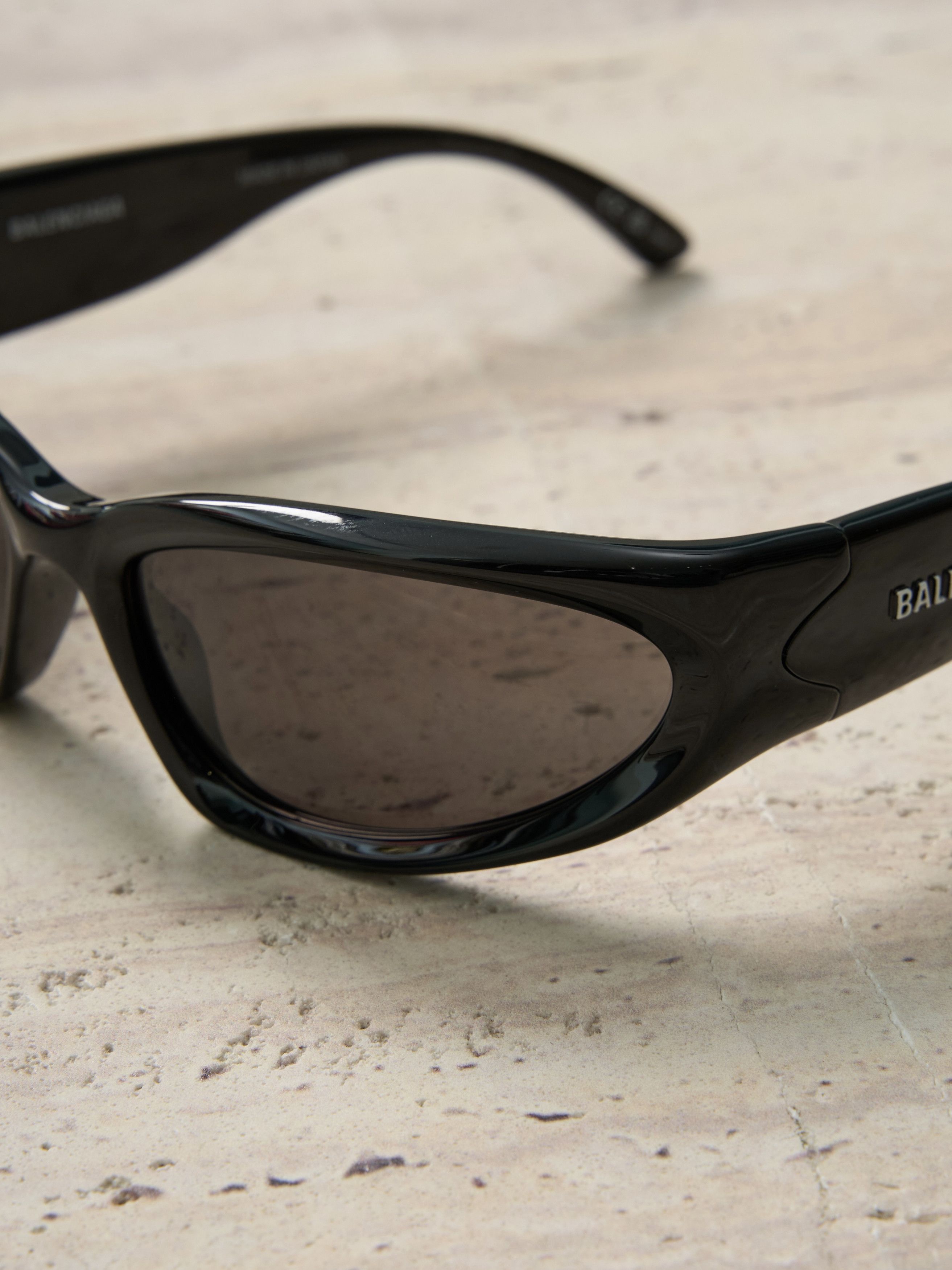 Balenciaga BALENCIAGA BB0157S 001 Sunglasses BLACK Size ONE SIZE - 11 Thumbnail