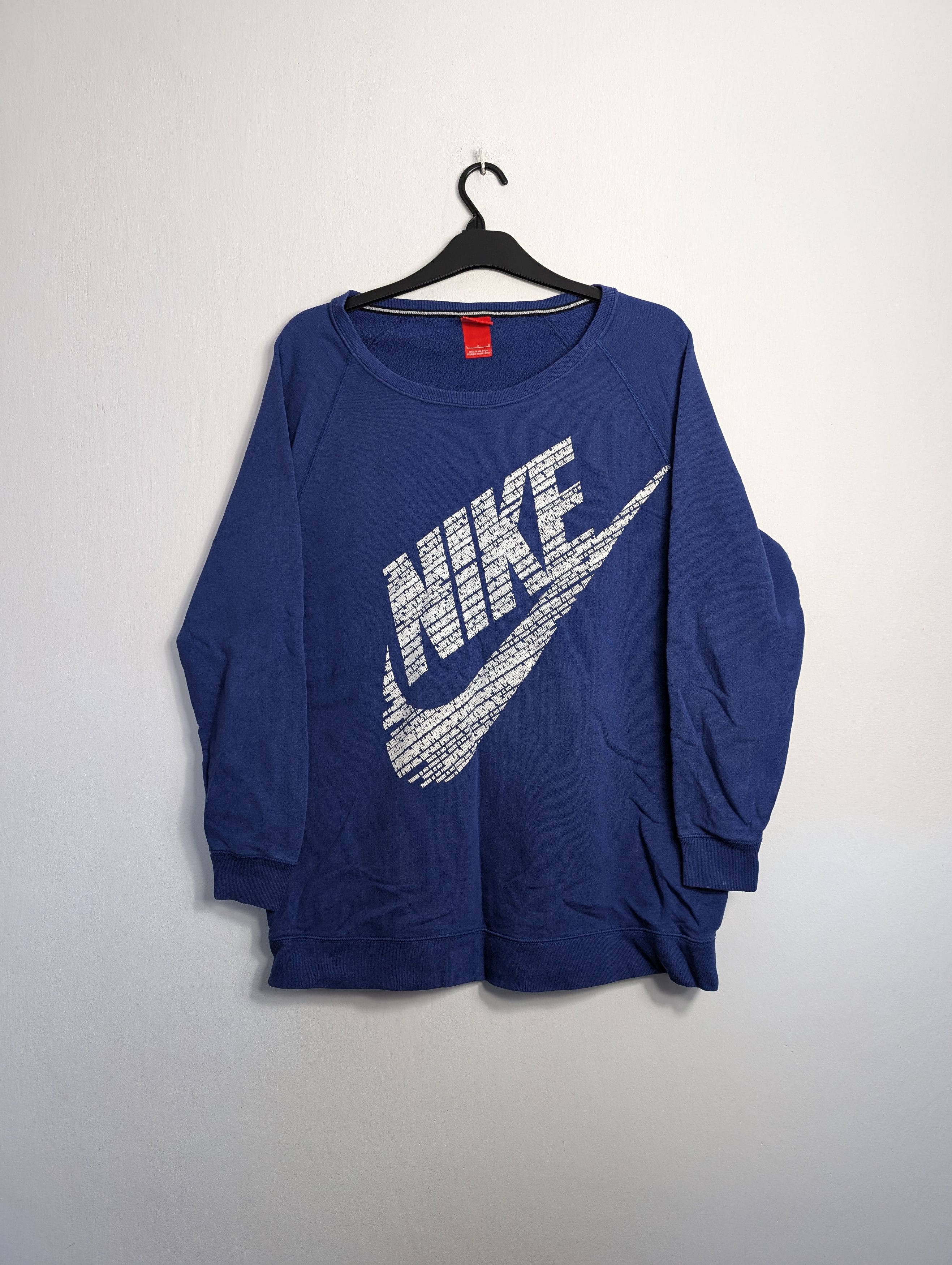 Nike Nike Spellout Sweatshirt Logo Streetwear Sportswear Crewneck Size L / US 10 / IT 46 - 1 Thumbnail