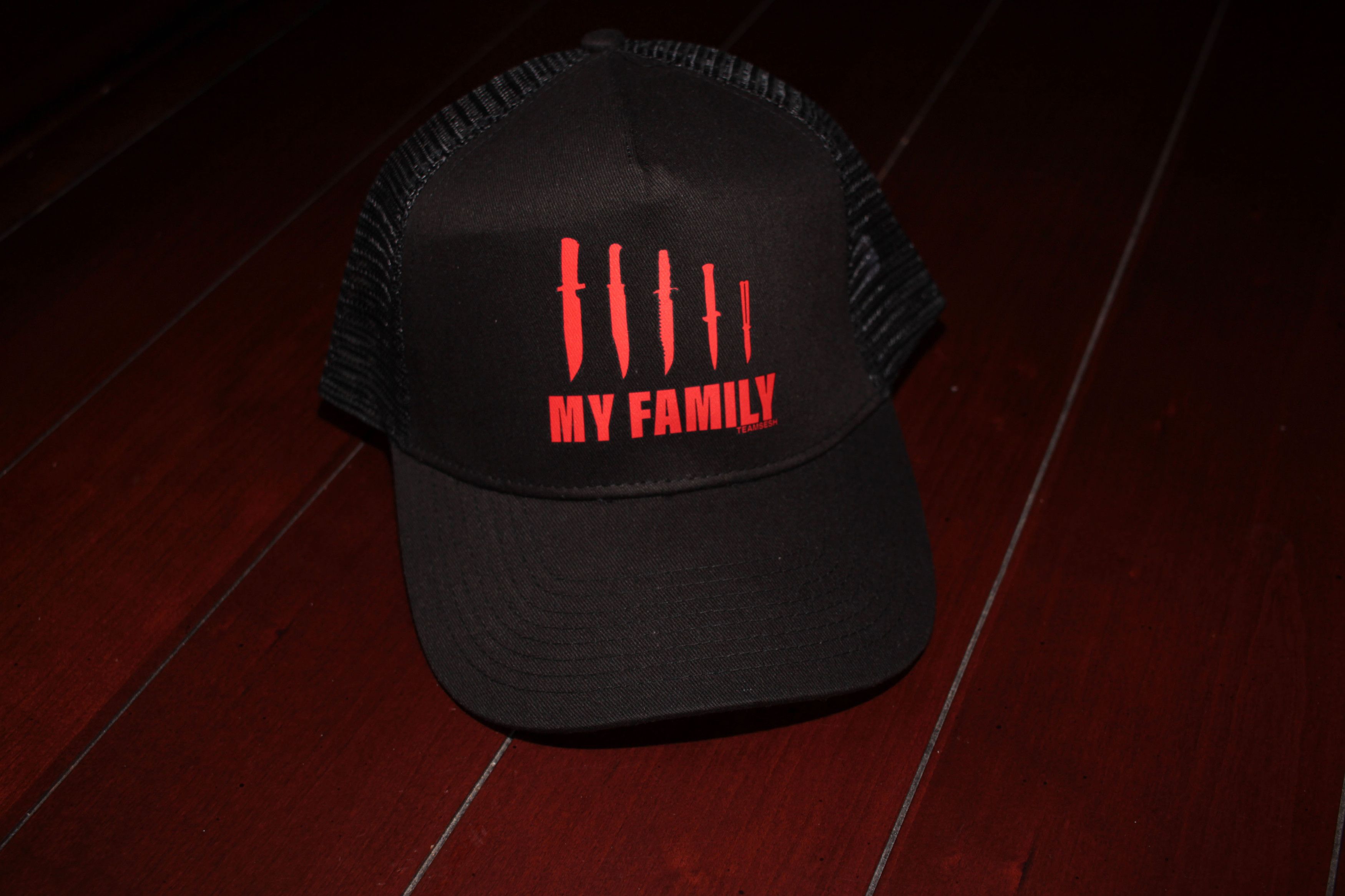 Bones × TeamSESH TeamSESH 'My Family' Embroidered Trucker Hat Size ONE SIZE - 1 Thumbnail