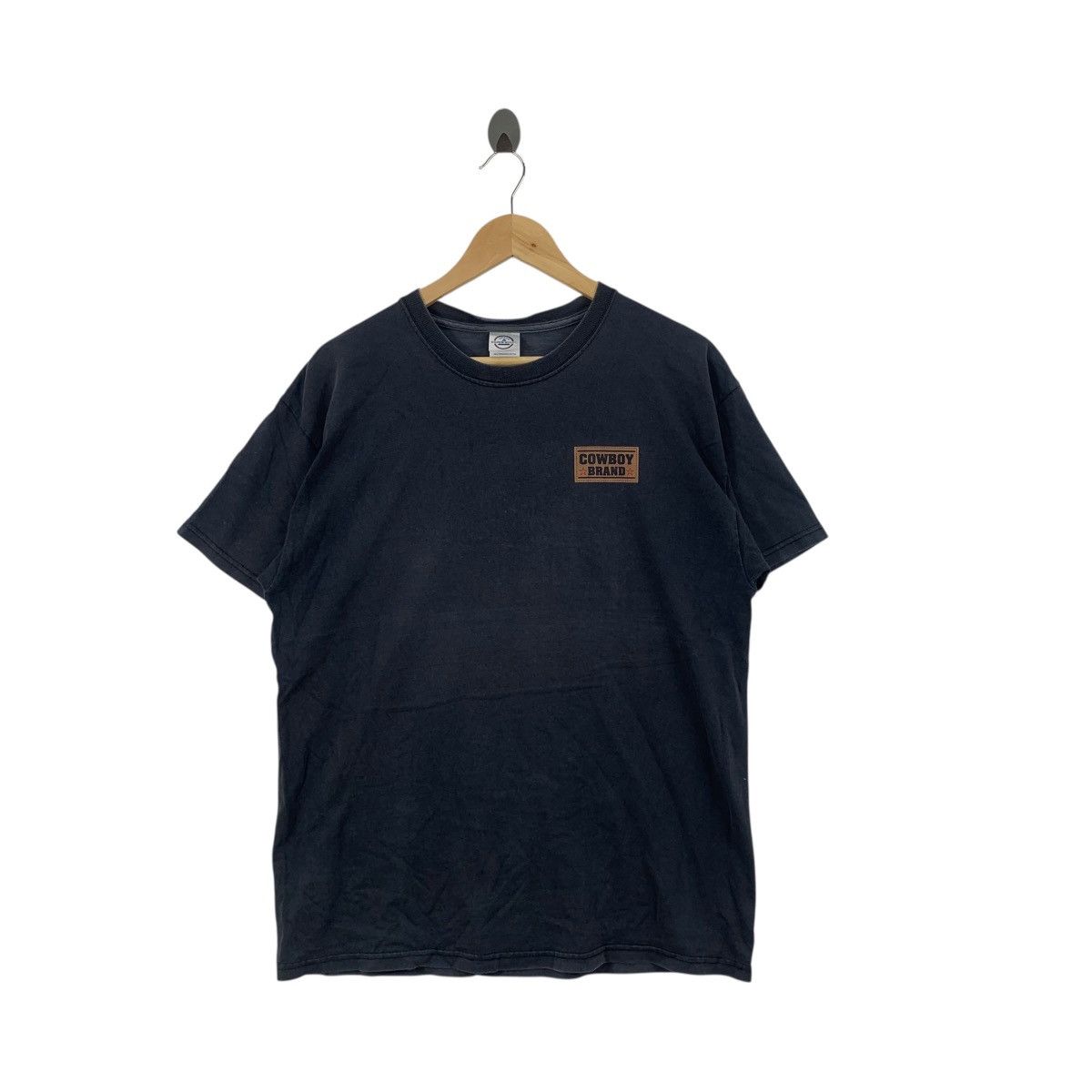 Vintage Vintage COWBOY BRAND Face Your Fears Bull Graphic Backhit Size US L / EU 52-54 / 3 - 1 Thumbnail