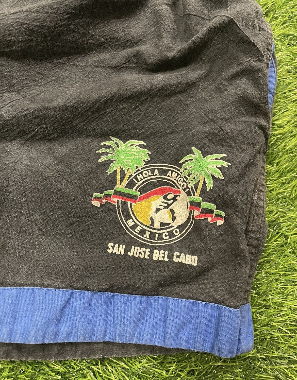 Vintage Mexico Parrot Shorts Size Large Size US 34 / EU 50 - 3 Thumbnail