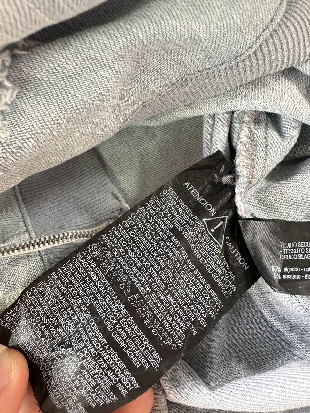 Zara Zara Man Distressed Denim Size US L / EU 52-54 / 3 - 12 Thumbnail