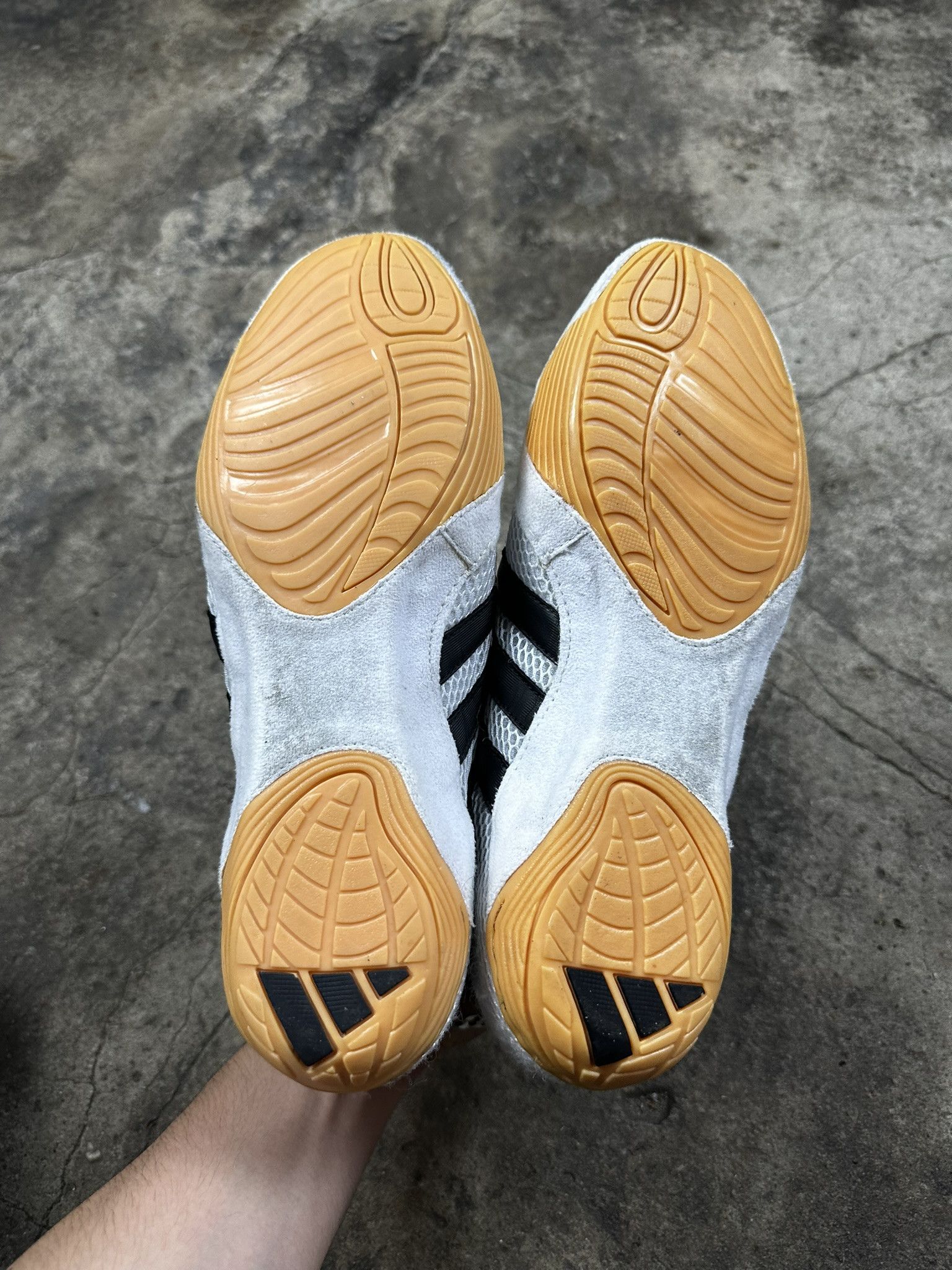 Adidas 2000s Adidas Boxing Wreslintg Biker Hi Y2k Boots 00s Size US 10.5 / EU 43-44 - 7 Thumbnail