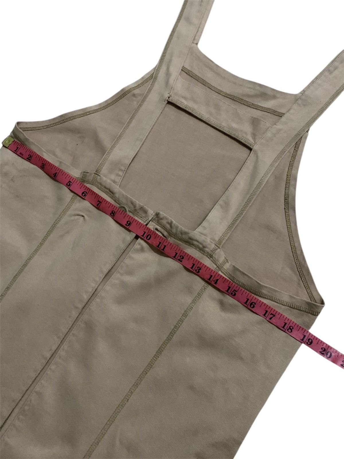 Y's × Yohji Yamamoto 💥Vtg Ys For Living Yohji Yamamoto Apron Size ONE SIZE - 9 Thumbnail