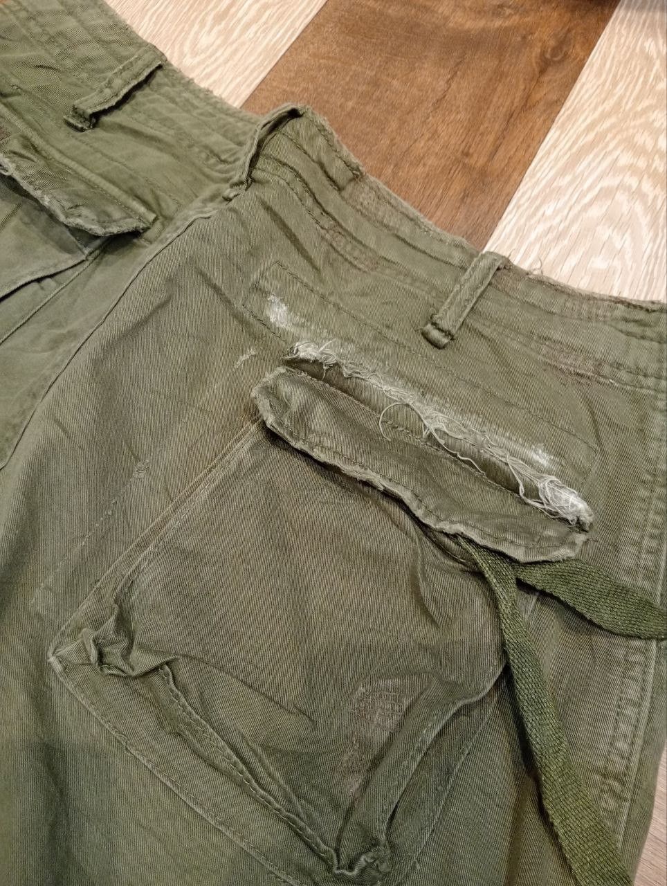 Japanese Brand JAPANESE MANGROVE MILITARY PARACHUTE CARGO PANTS Size US 34 / EU 50 - 14 Thumbnail