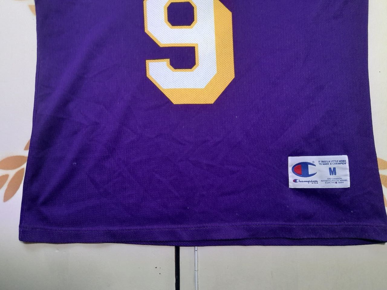 Champion × NBA Champion LA Lakers Jersey #9 Van Exel 90's Size US M / EU 48-50 / 2 - 4 Thumbnail