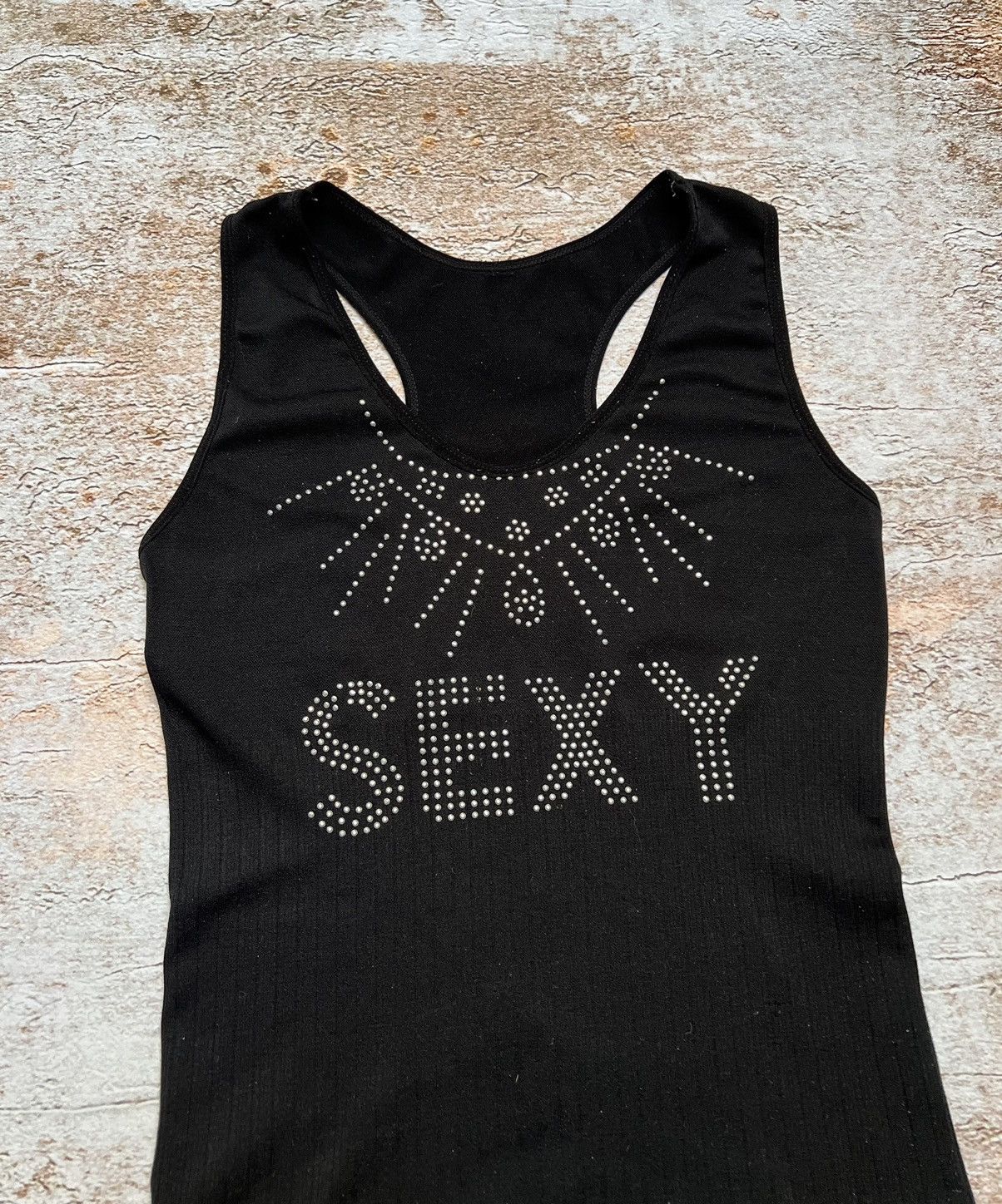 Hysteric Glamour Vintage SEXY logo Japanese style tank top Size S / US 4 / IT 40 - 3 Thumbnail