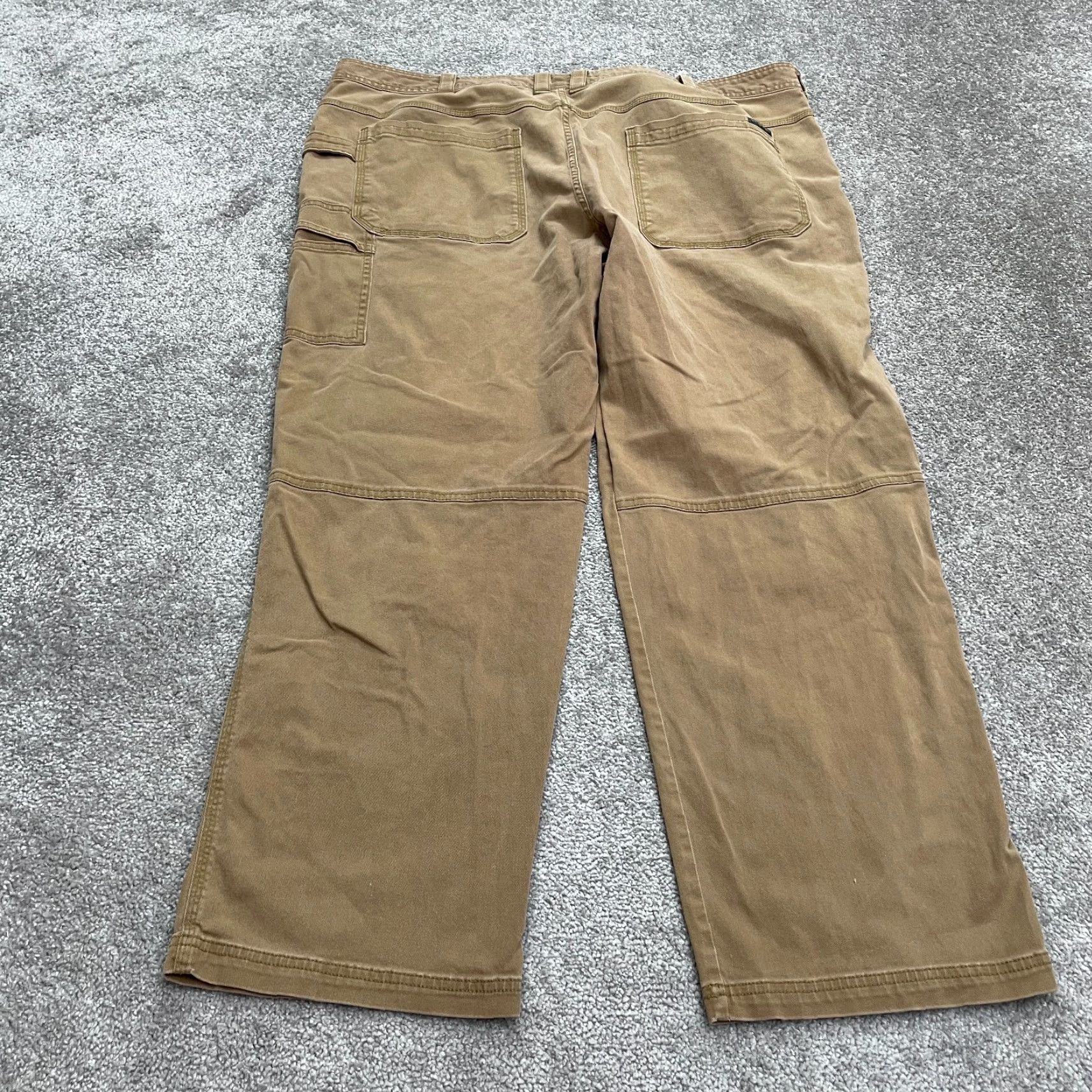Vintage Columbia Regular Fit Carpenter Pants Men 42W 30L Brown Straight Leg Cotton Size US 42 / EU 58 - 2 Thumbnail