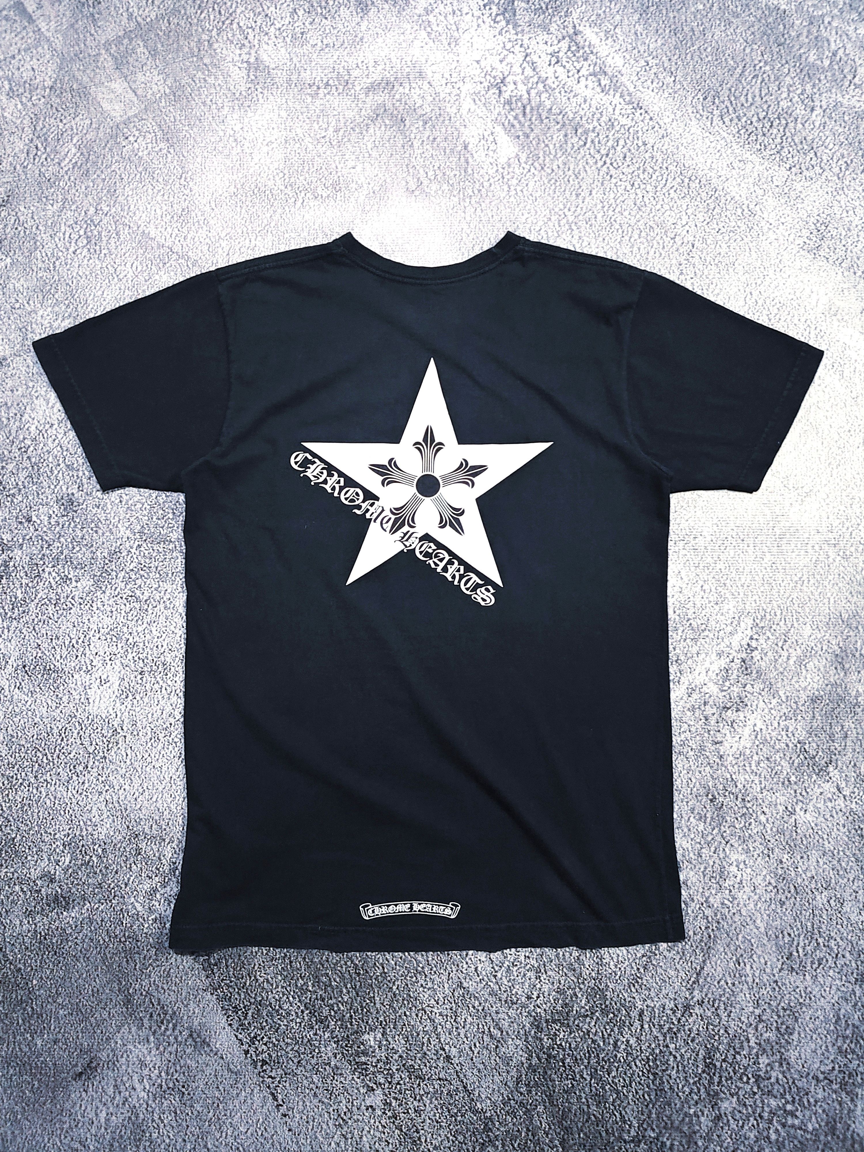 Chrome Hearts × Streetwear × Vintage Chrome Hearts Star Tshirt