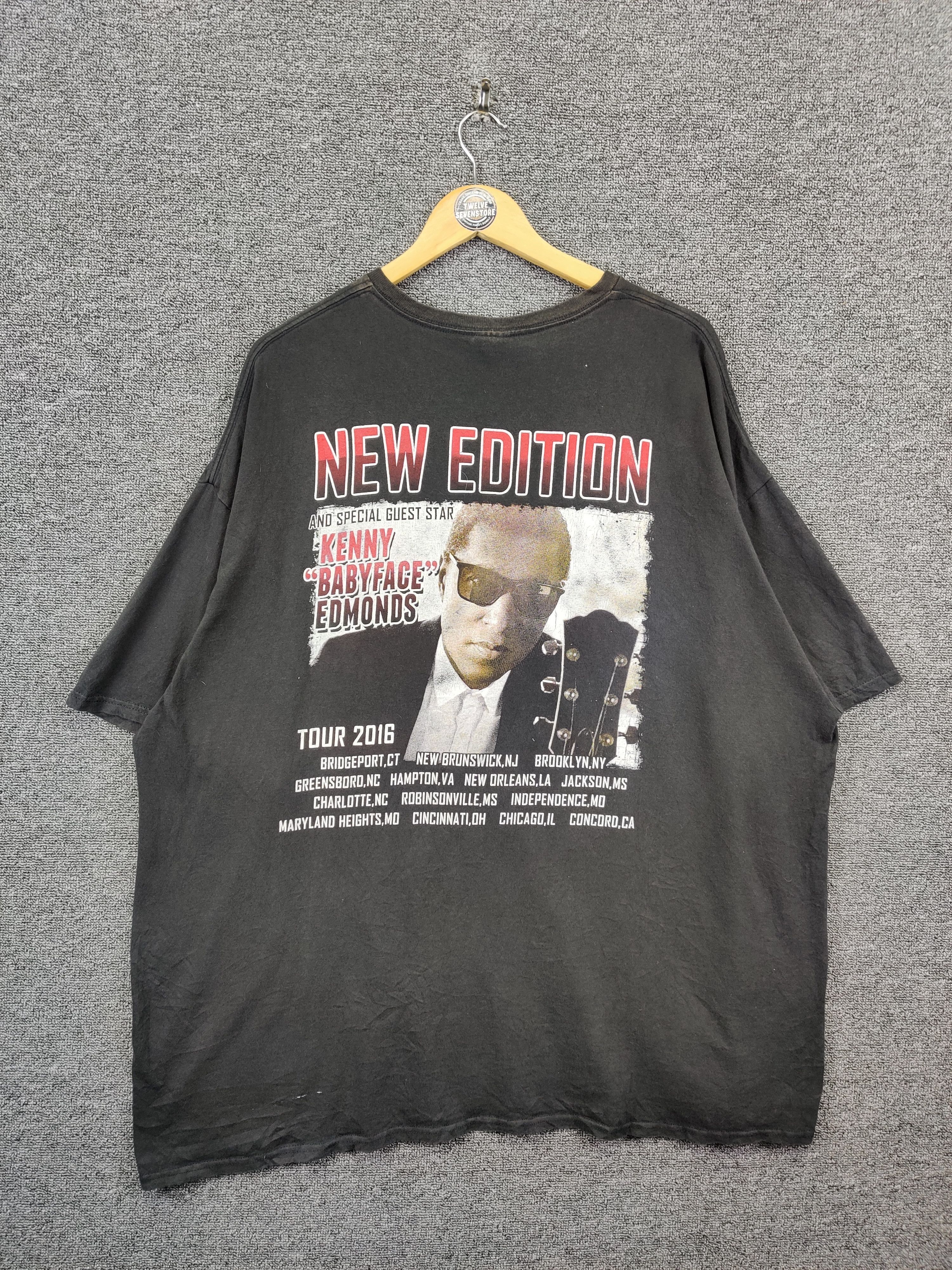 Band Tees Vintage New Edition Rap Tee Tshirt Size US XXL / EU 58 / 5 - 6 Thumbnail
