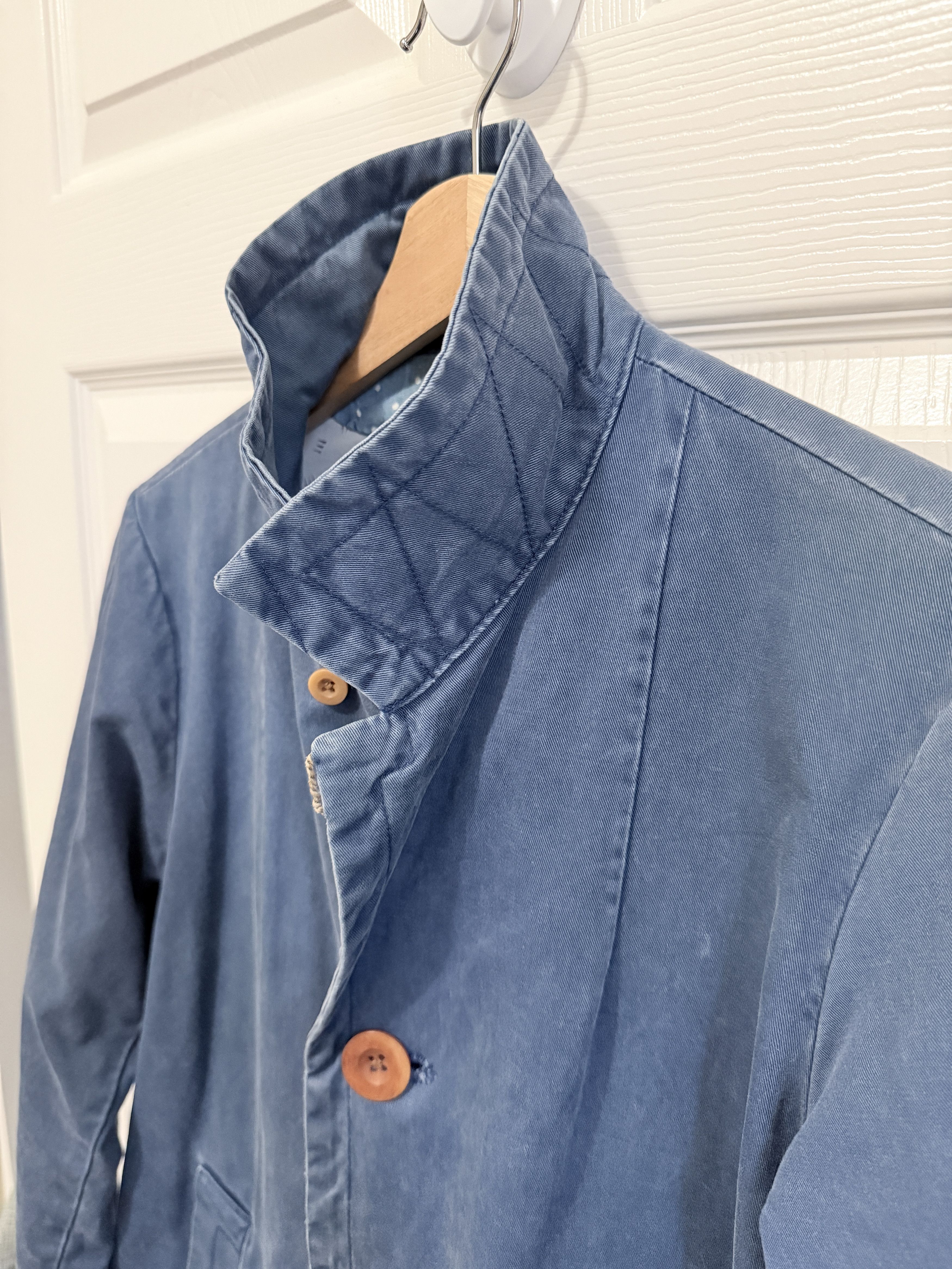 Visvim SS14 Mies Coat Indigo Blue Size US M / EU 48-50 / 2 - 19 Thumbnail
