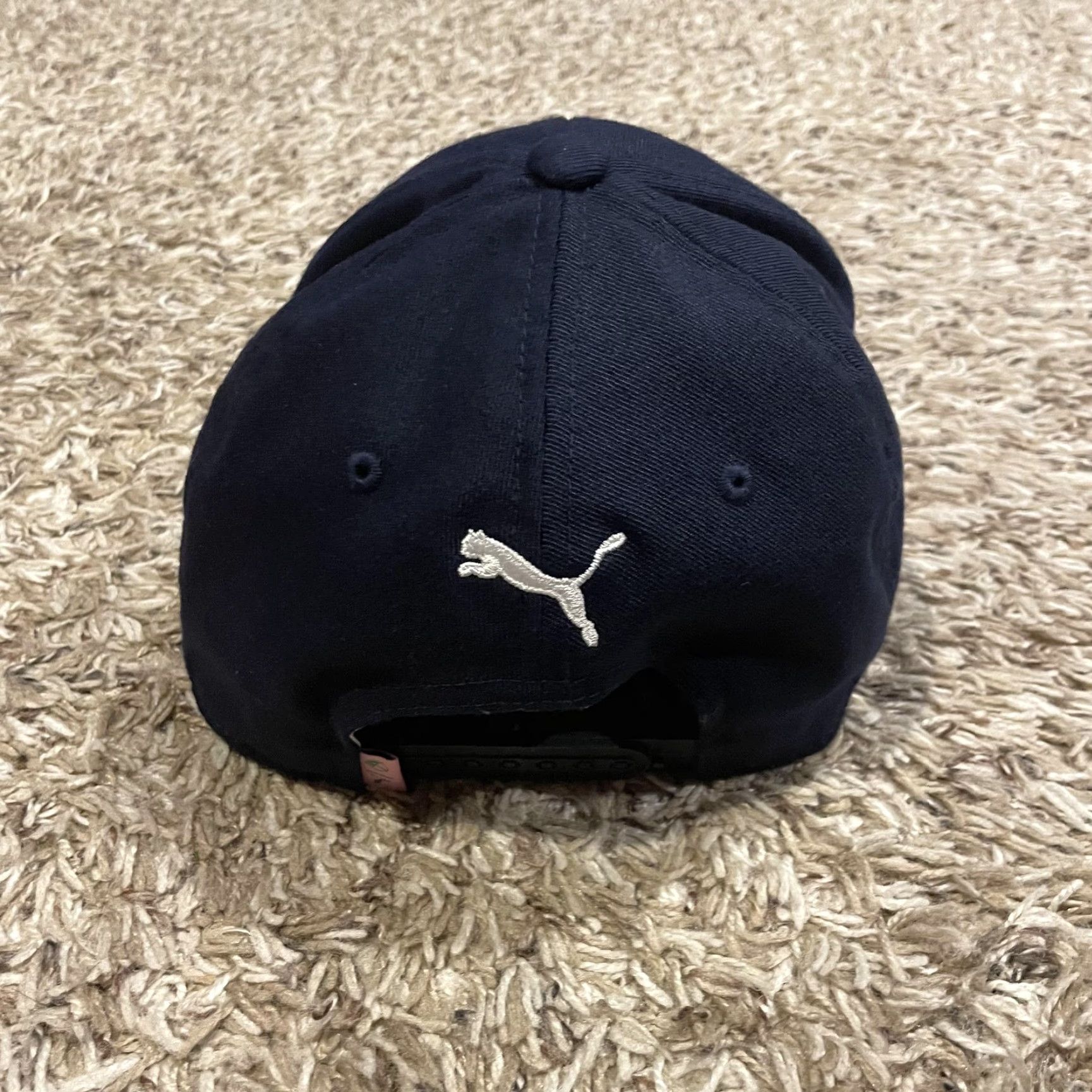 Puma Puma Arnold Palmer Umbrella Golf Hat Snap Back Flexfit One Size Navy Blue Cap Size ONE SIZE - 6 Thumbnail