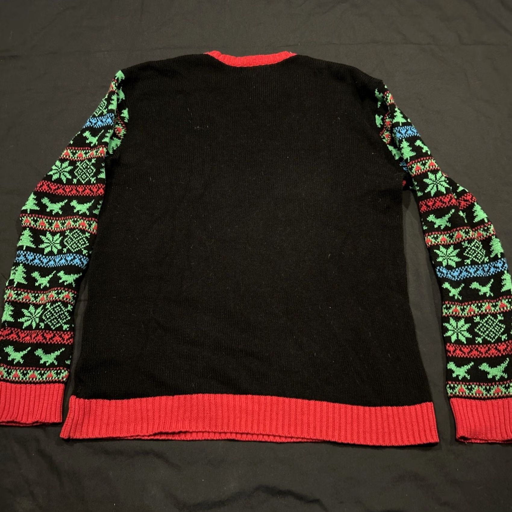 Vintage VINTAGE Blizzard Dinosaur Christmas Ugly Sweater Men’s S Veloci-rapture A49 Size US S / EU 44-46 / 1 - 5 Thumbnail
