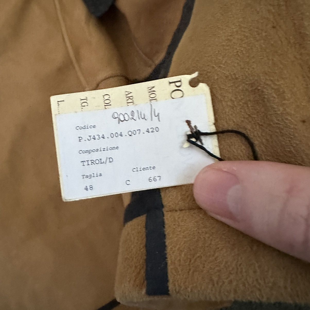 Jil Sander Archive Jil Sander Suede Leather Jacket Size US M / EU 48-50 / 2 - 4 Thumbnail