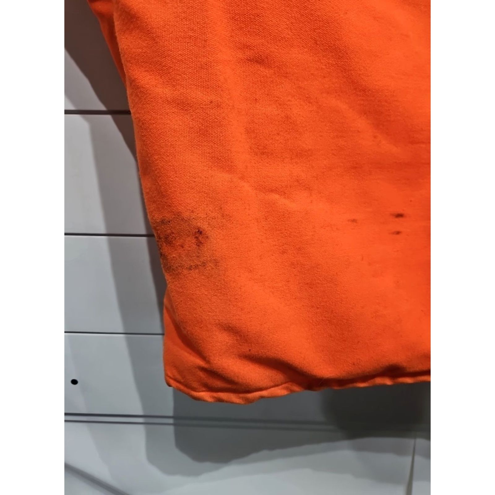 Vintage VTG Cabela's Hooded Mens Jacket Coat Blaze Orange Hunting MENS 2XL Size Orange Front Pockets Zip Snap Made in USA Size US XXL / EU 58 / 5 - 8 Thumbnail