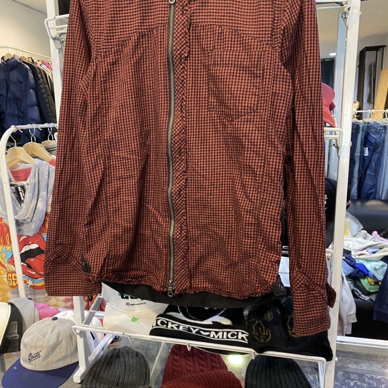 PPFM PPFM Flannel Hoodie Checkered Plaid Shirt Size US M / EU 48-50 / 2 - 5 Thumbnail