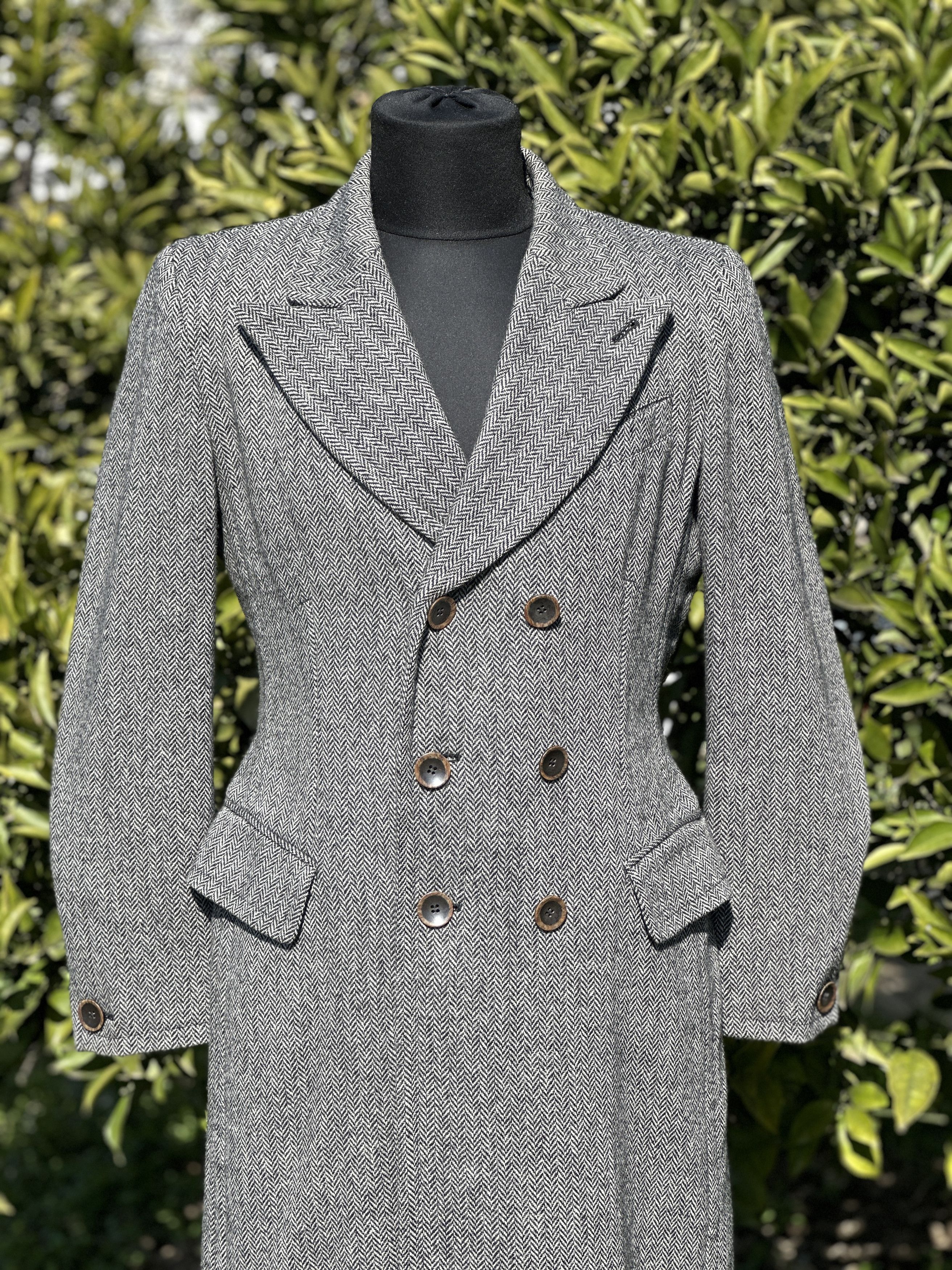 Jean Paul Gaultier Jean Paul Gaultier Classique Double Breasted Wool Coat 44IT Size M / US 6-8 / IT 42-44 - 4 Thumbnail