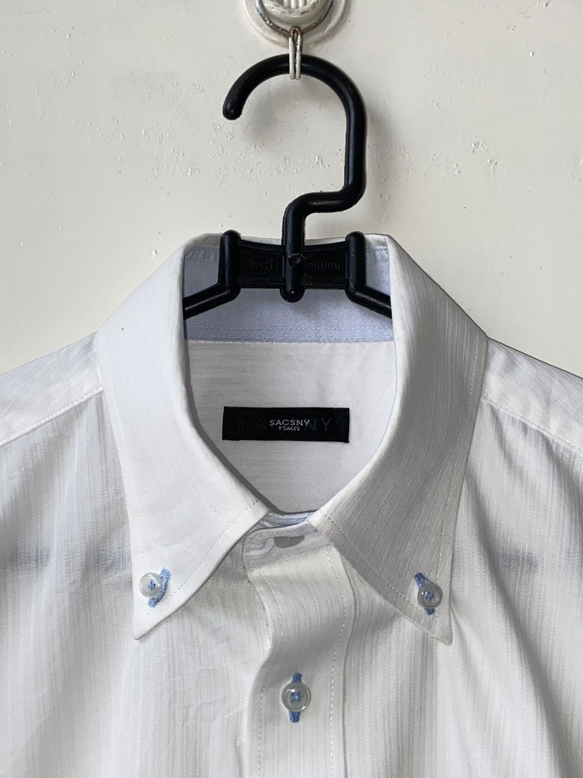 Designer × Japanese Brand × Yohji Yamamoto SACSNY Y’SACCS White Shirt Size US M / EU 48-50 / 2 - 5 Thumbnail