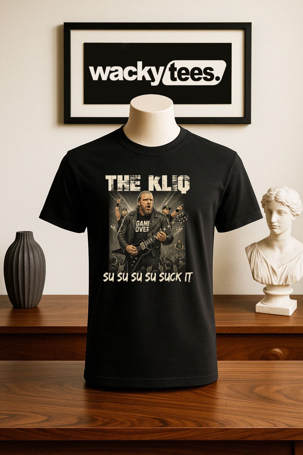 Other The Kliq Concert Wrestling Parody Suck It Graphic Shirt Size US S / EU 44-46 / 1 - 1 Thumbnail