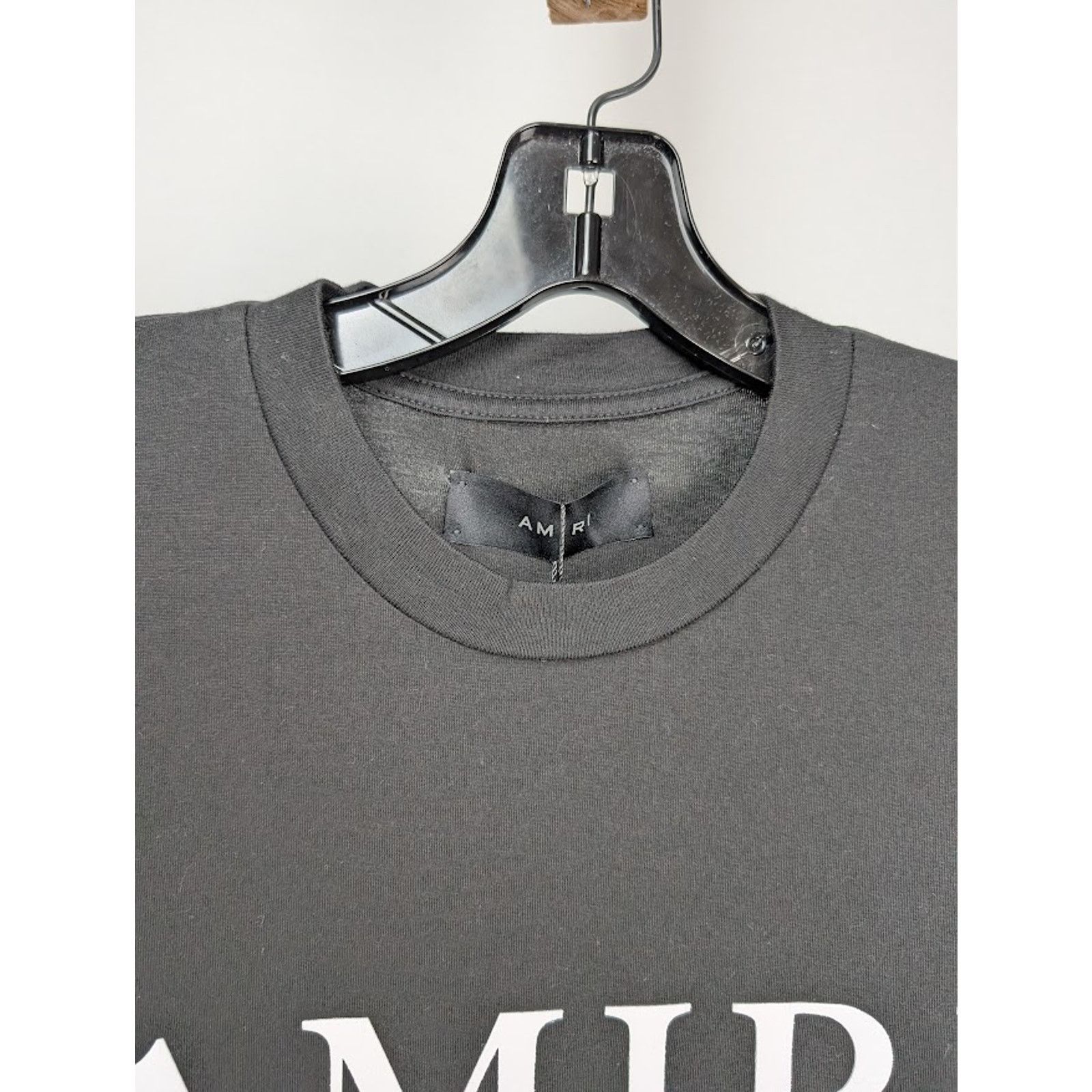 Amiri o1rshd1 MA Bar Logo Tee T-Shirt in Black Size US S / EU 44-46 / 1 - 2 Thumbnail