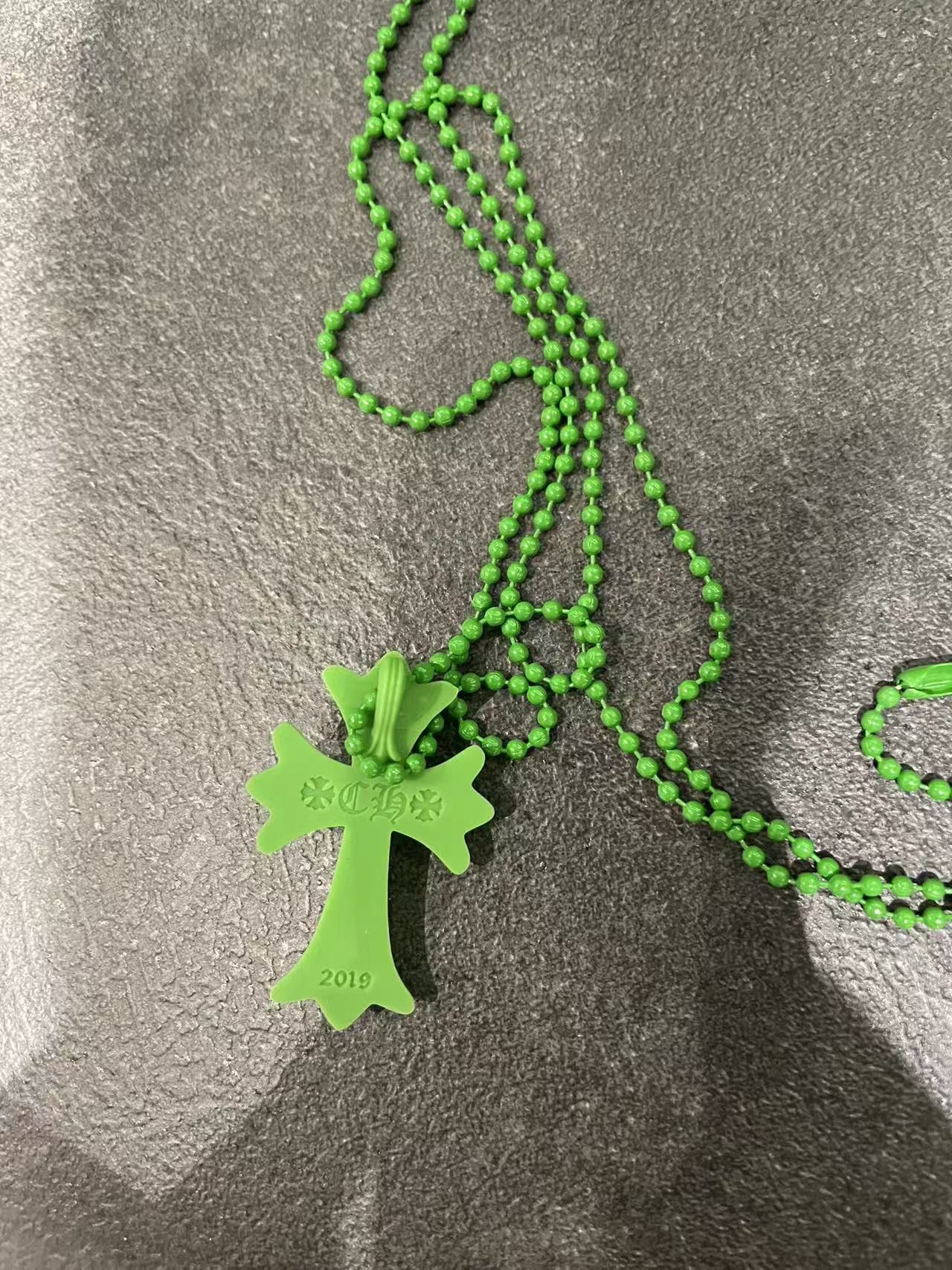 Chrome Hearts Chrome Hearts Resin Cross Pendant Ball Chain Necklace Size ONE SIZE - 5 Thumbnail