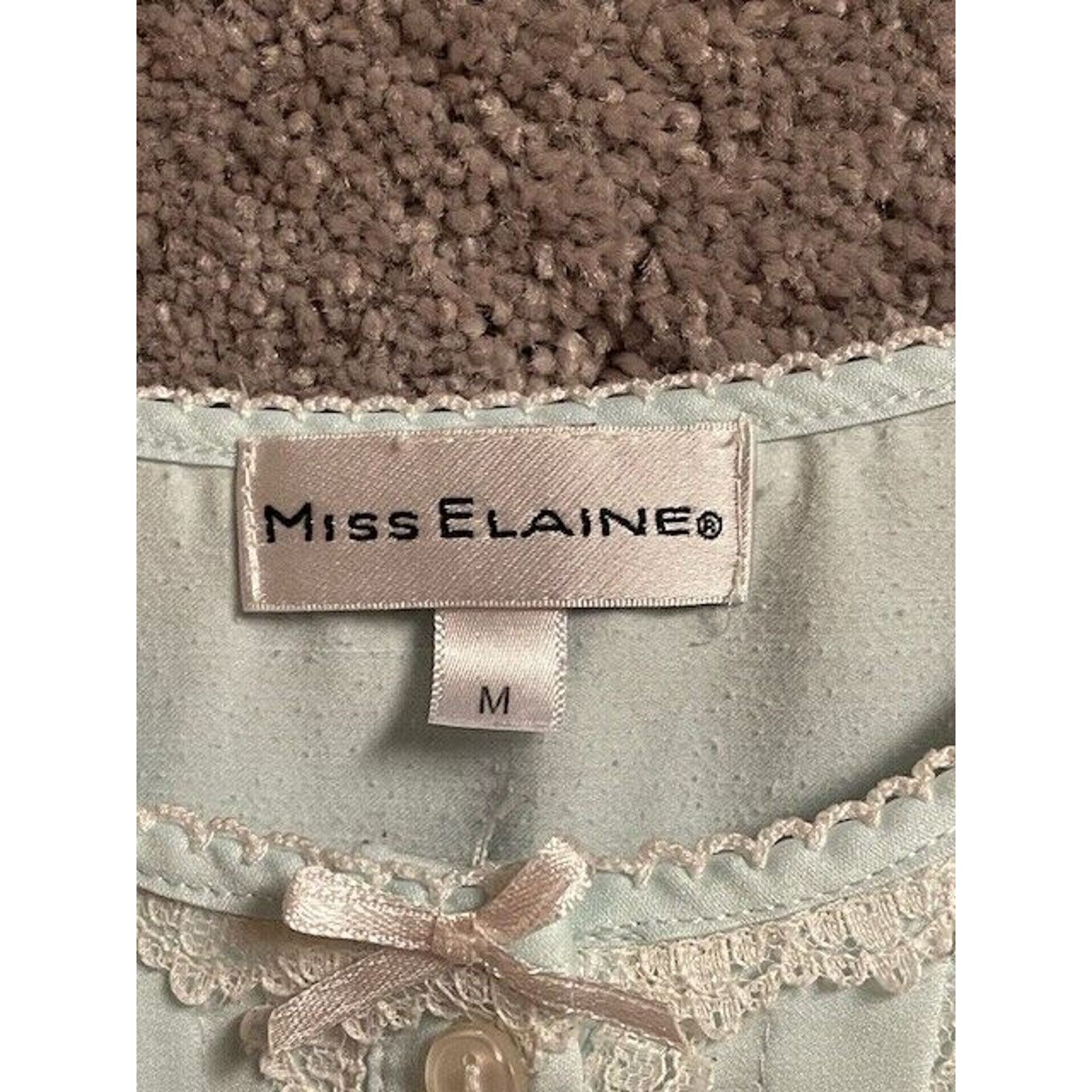 Other Miss Elaine Vintage Nightgown M Embroidery Lace Grandmacore Size M / US 6-8 / IT 42-44 - 3 Thumbnail