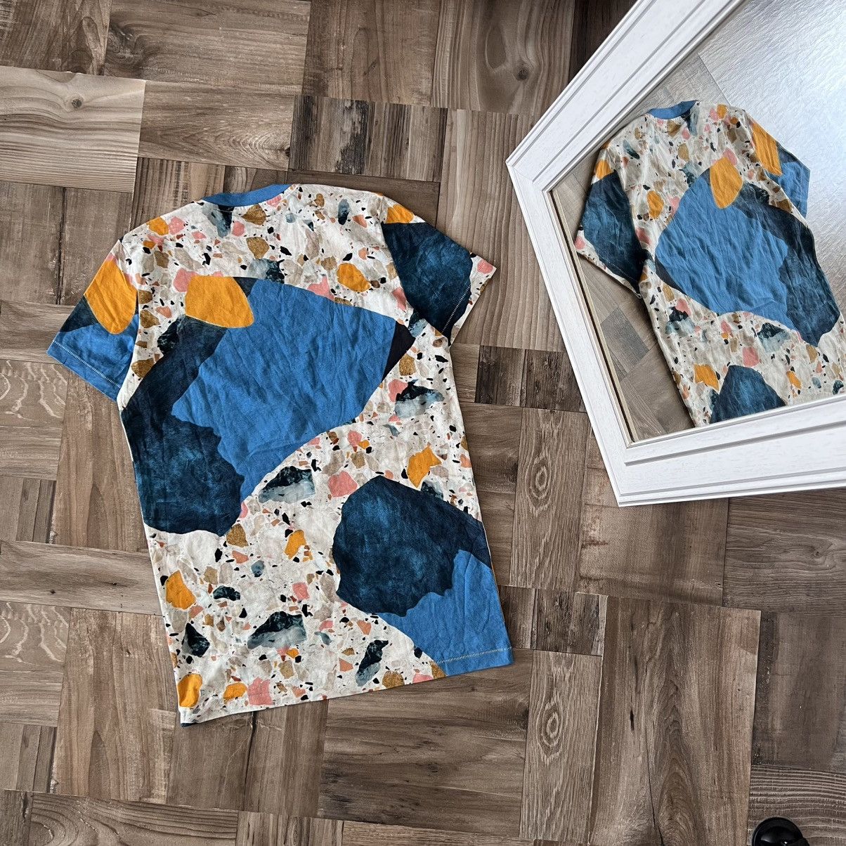 Acne Studios Tee Acne Studios Bliss Terrazzo Size L / US 10 / IT 46 - 6 Thumbnail