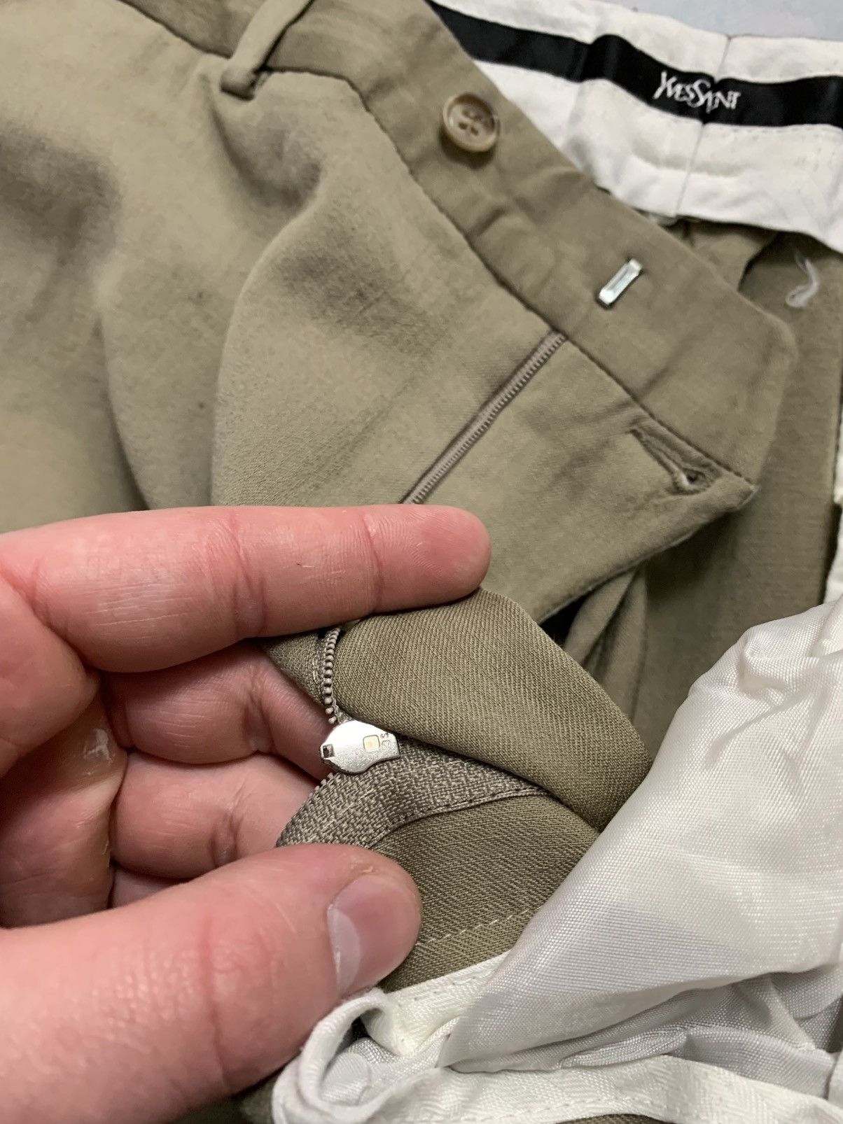 Yves Saint Laurent Vintage Yves Saint Laurent Trousers Pants Size 54L - 11 Thumbnail