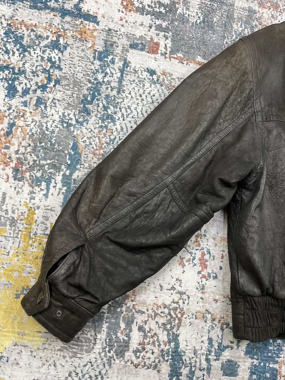 Genuine Leather Vtg Genuine Leather Jacket With Thermolite Thinsulate Size US L / EU 52-54 / 3 - 8 Thumbnail