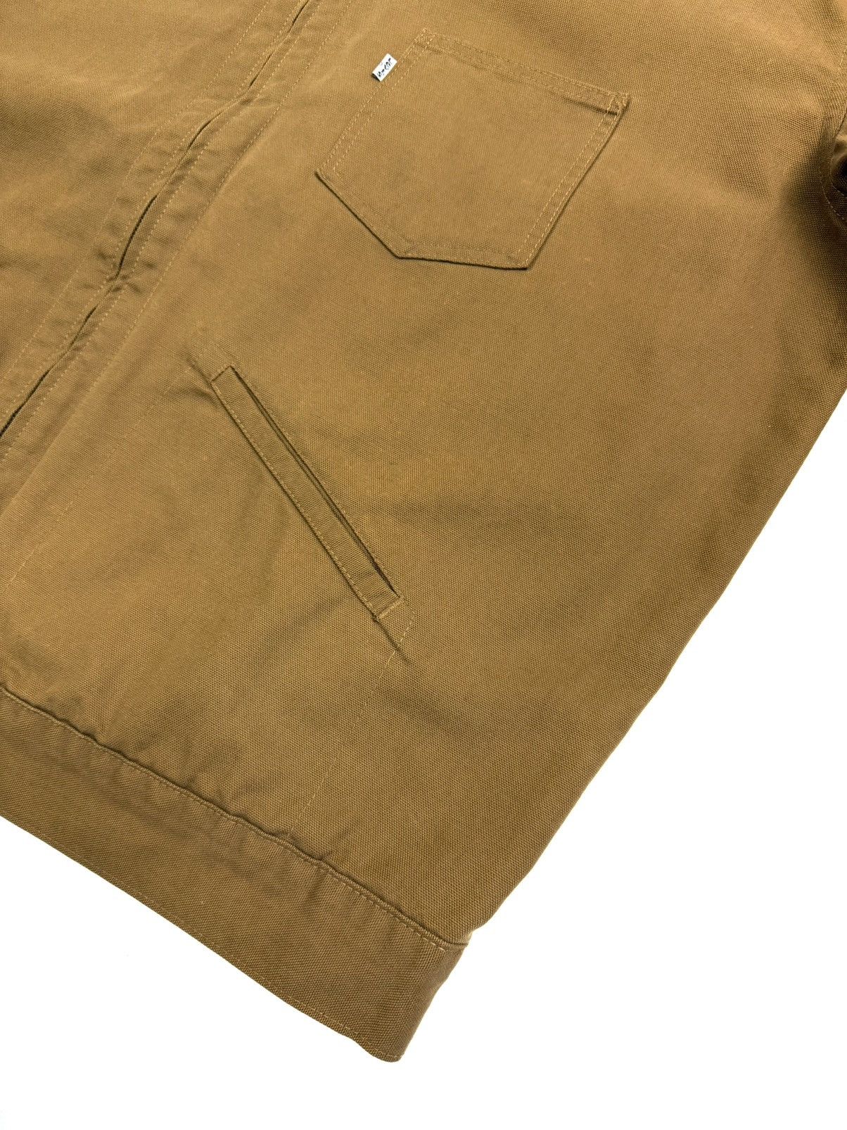 Levi's Vintage Clothing Vintage 90s Levi's Mustard Blanket Workwear Jacket Italy XXl Size US XXL / EU 58 / 5 - 17 Thumbnail