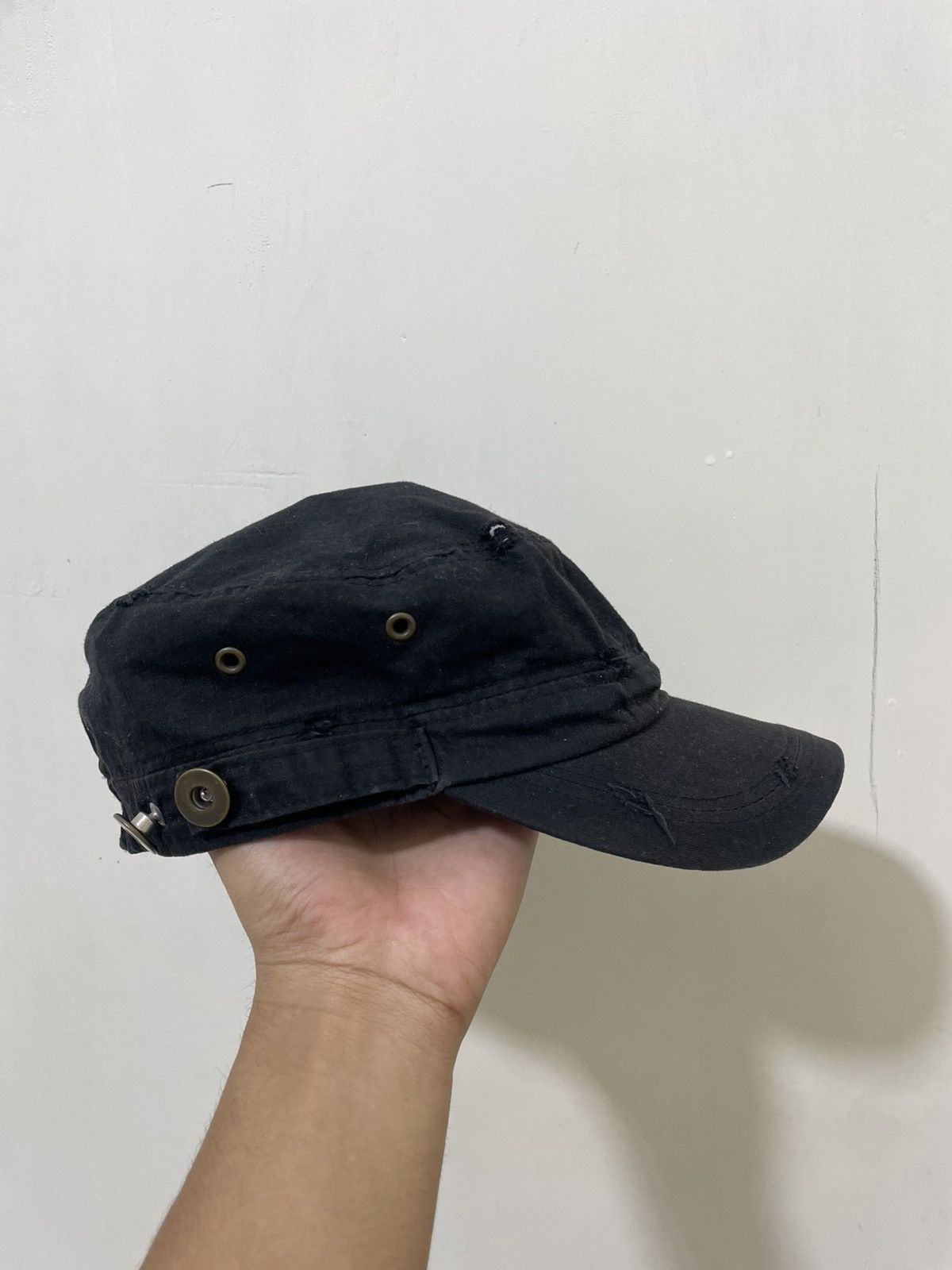 If Six Was Nine 2000s Japanese Distressed Cadet Studded Patrol LGB Hysteric Size ONE SIZE - 4 Thumbnail