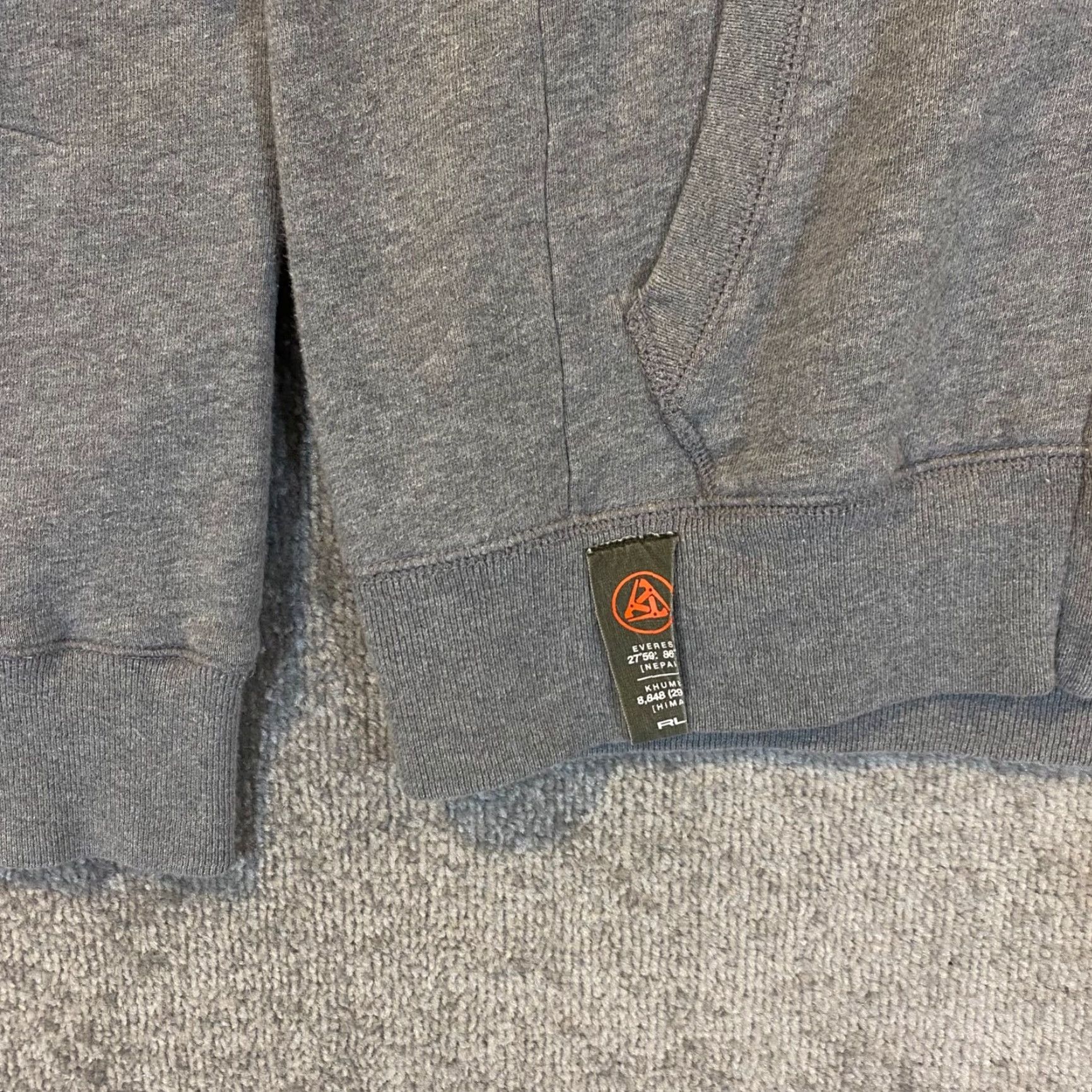Ralph Lauren Ralph Lauren RLX Hoodie Womens Medium Gray MT EVEREST Mountains Hiking Trail Size M / US 6-8 / IT 42-44 - 4 Thumbnail
