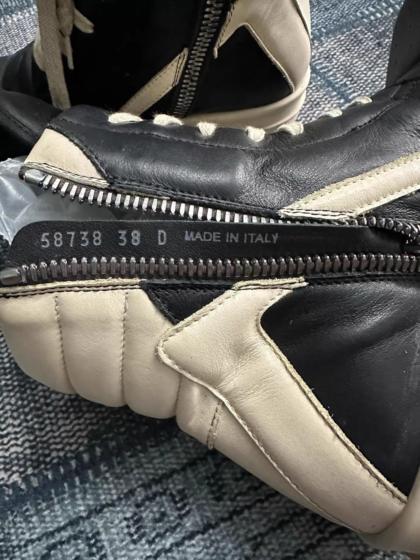 Rick Owens Rick Owens New Triangle Lambskin 38 Size US 7.5 / IT 37.5 - 7 Thumbnail