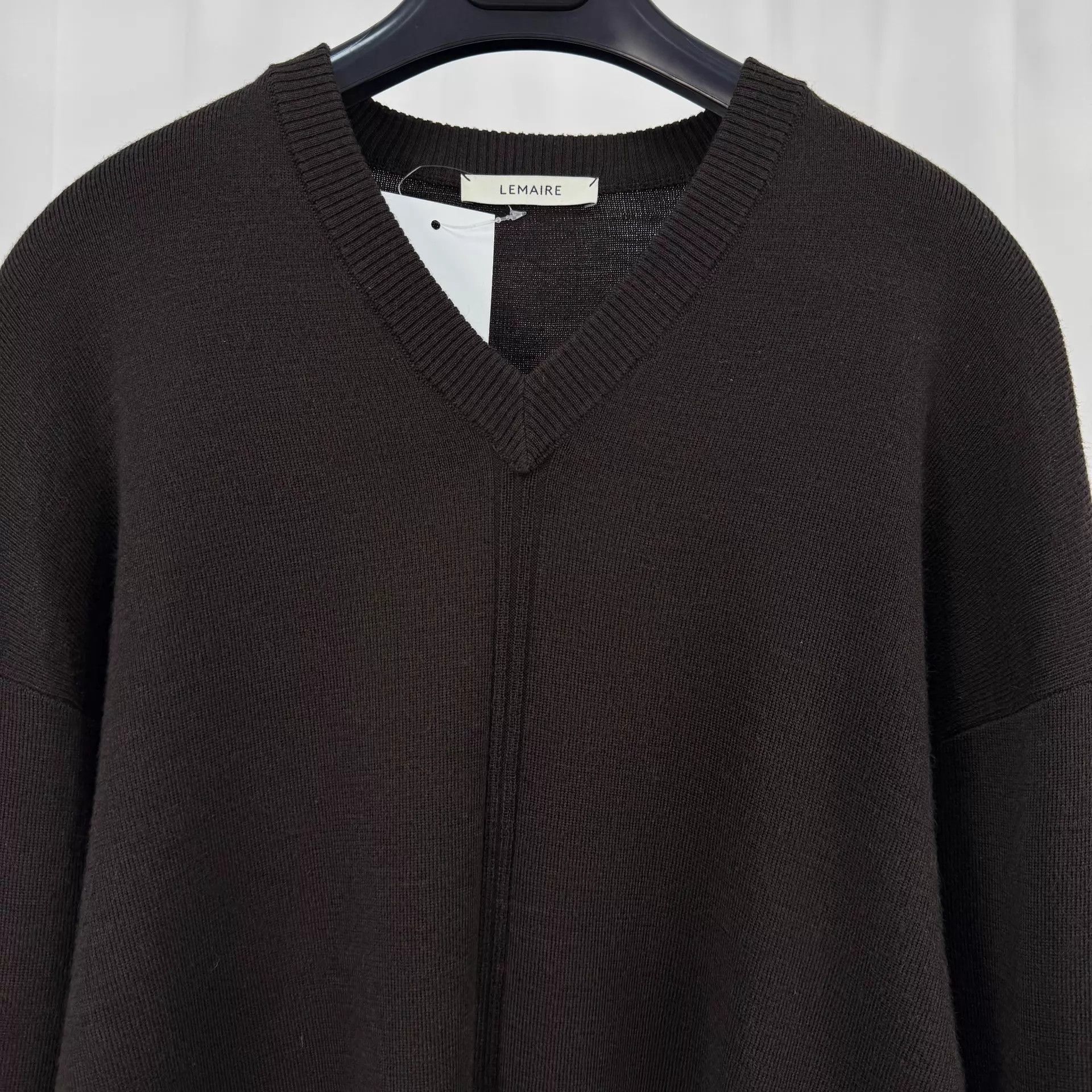 Lemaire Lemaire 25fw Brown Wool Knit Sweater M 99 New KL11415 Size M / US 6-8 / IT 42-44 - 3 Thumbnail