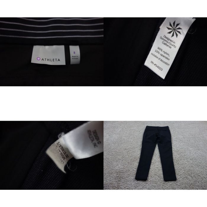 Athleta Athleta Pants Womens 8 Black Wander Utility Pant Cargo Pocket ...