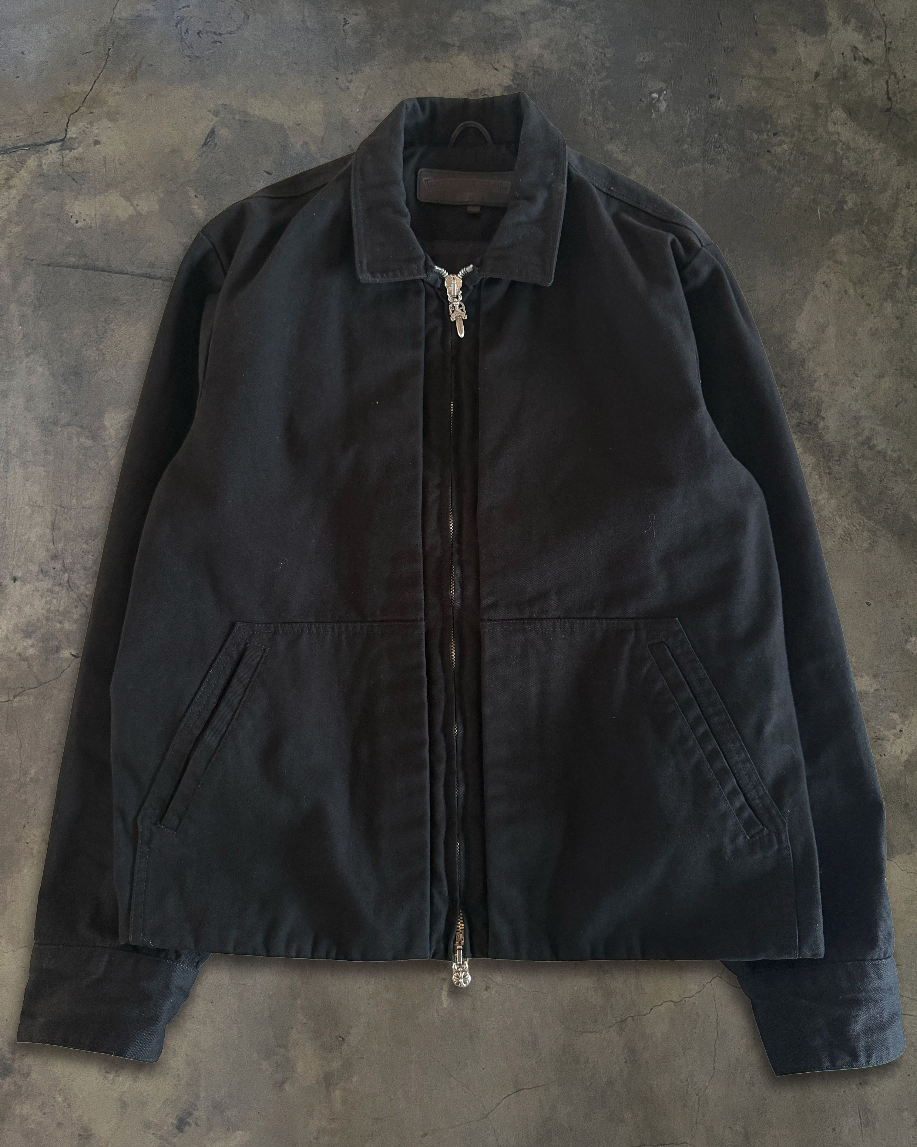 Chrome Hearts CHROME HEARTS STREET MEAT DAGGER ZIP CANVAS WORK JACKET Size US XL / EU 56 / 4 - 1 Thumbnail