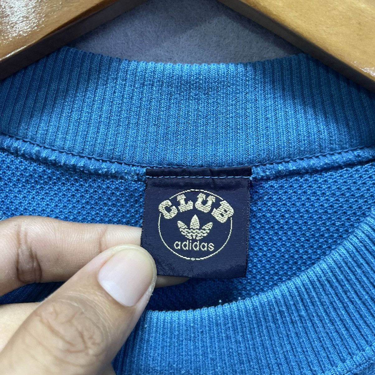 Adidas Vintage adidas Club Crewneck Sweatshirt (Made in Japan) Size US M / EU 48-50 / 2 - 7 Thumbnail