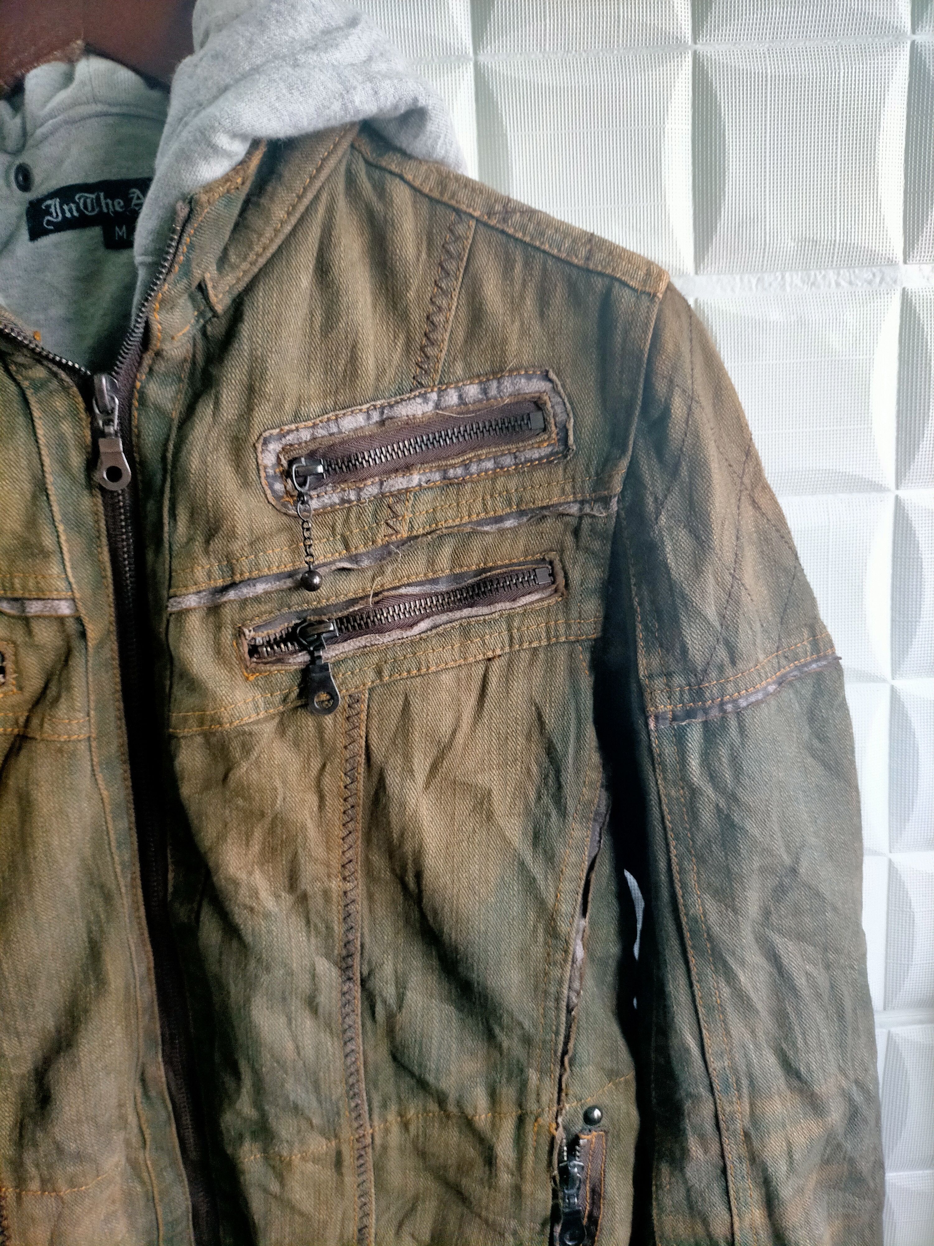 In The Attic Vintage In The Attic Fur Denim Jacket 90s Size US M / EU 48-50 / 2 - 4 Thumbnail